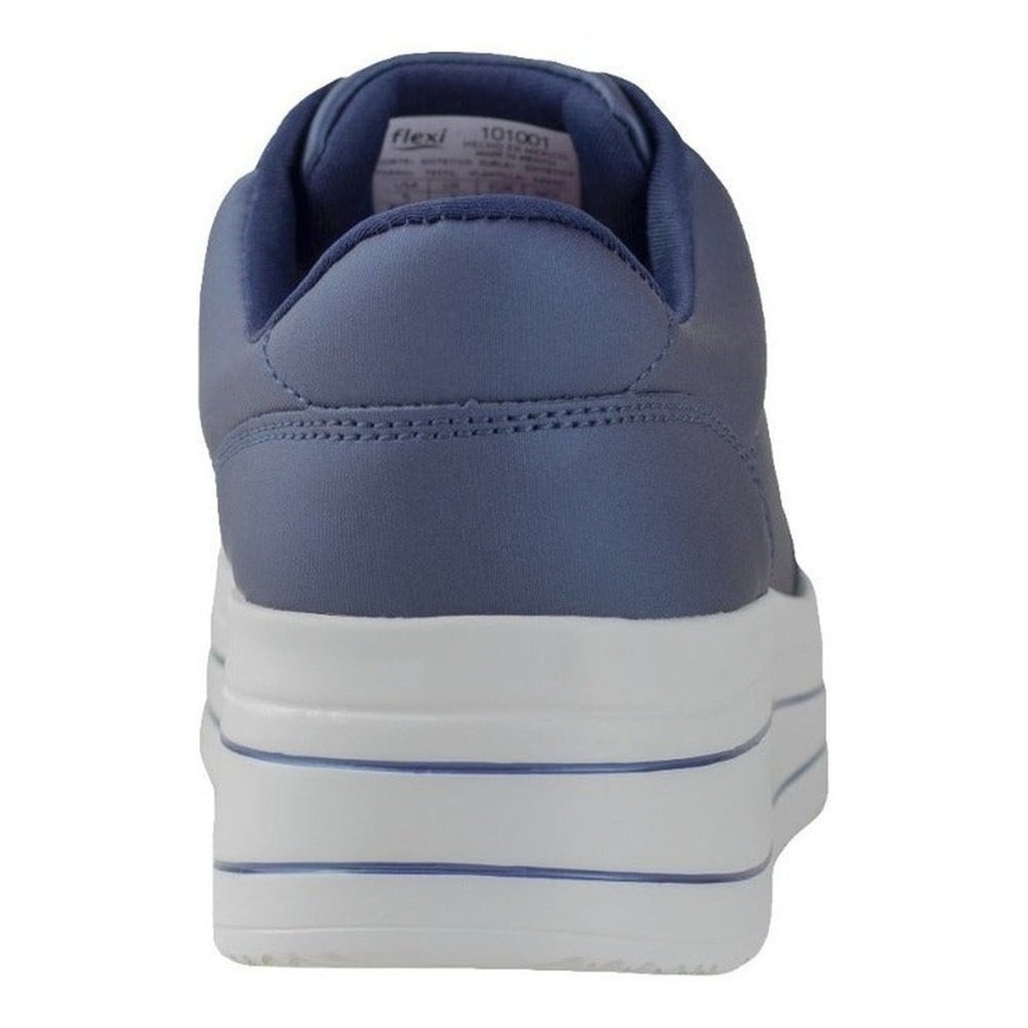 Tenis Flexi Mujer Urbanos Con Plataforma +4.5cm 101001 Azul