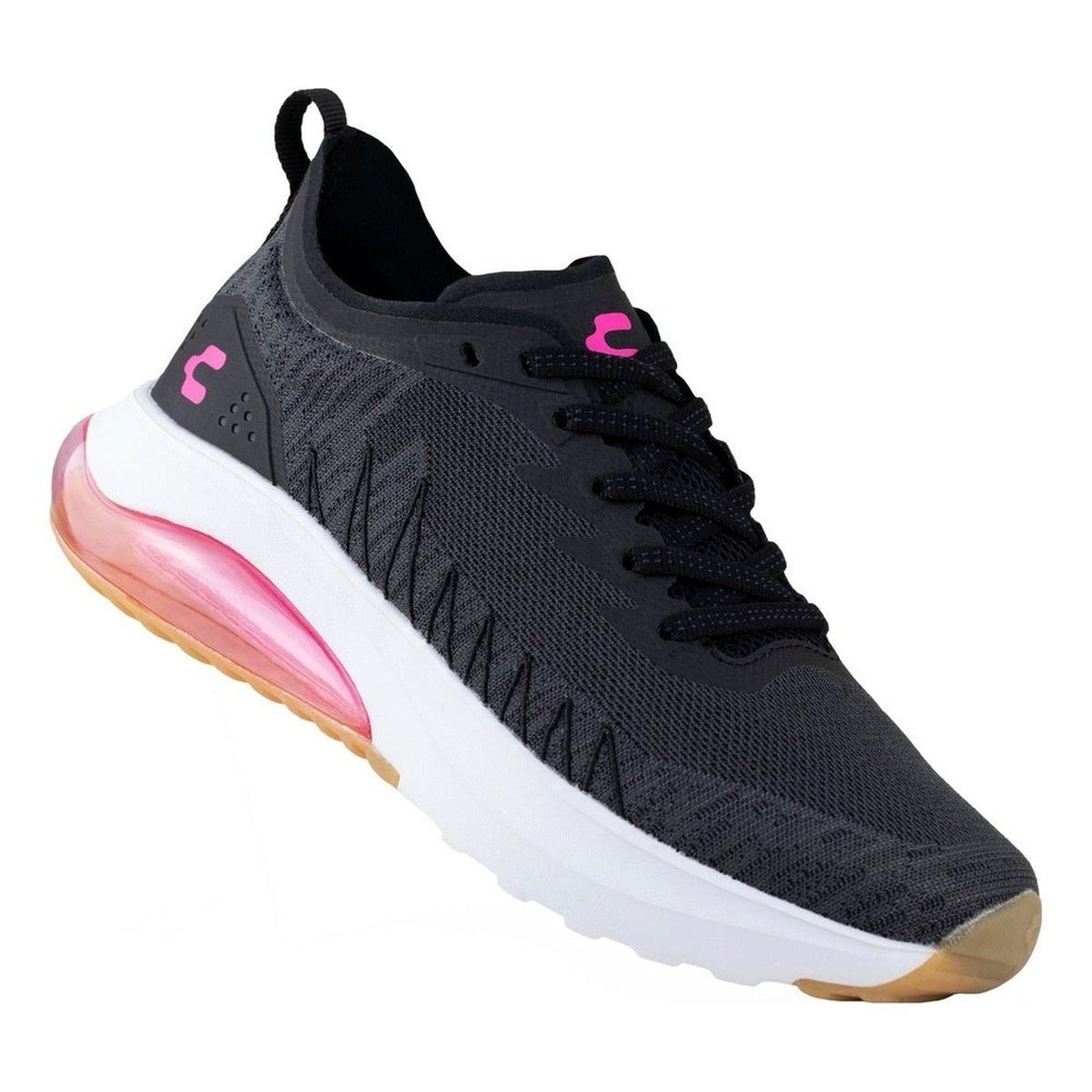 Tenis Mujer Charly Pfx Running Para Correr 1059183 Negro Fiu