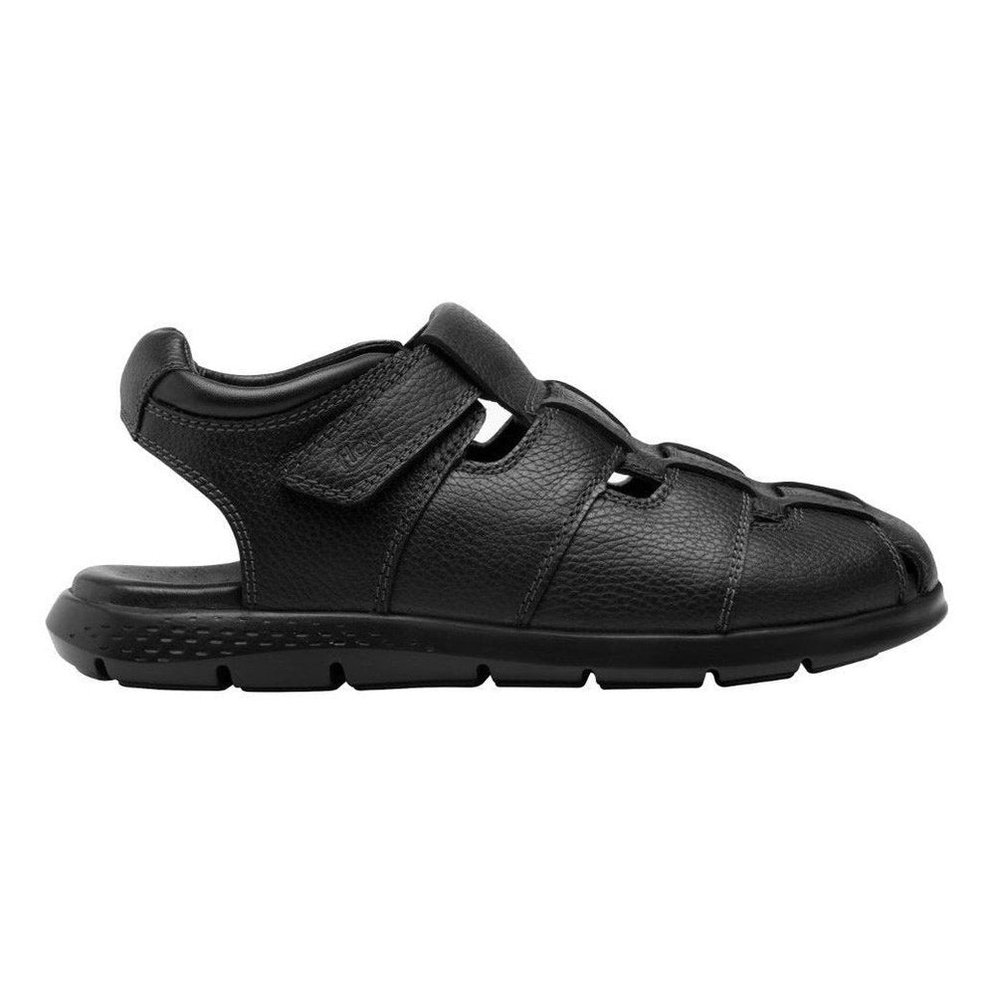 Sandalia Flexi Para Hombre 400015 Negro Comoda Recovery Foam