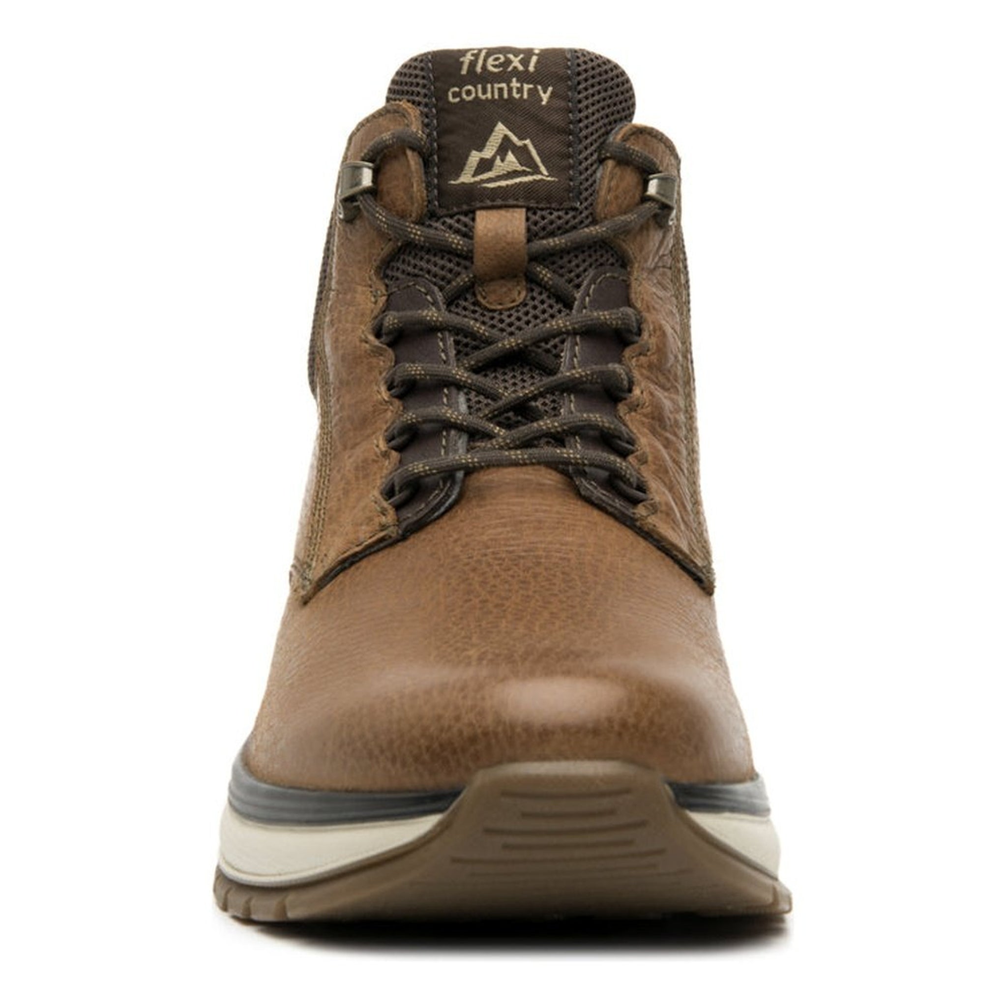 Botines Outdoor Hombre Flexi Country Moderno 401002 Tan Piel