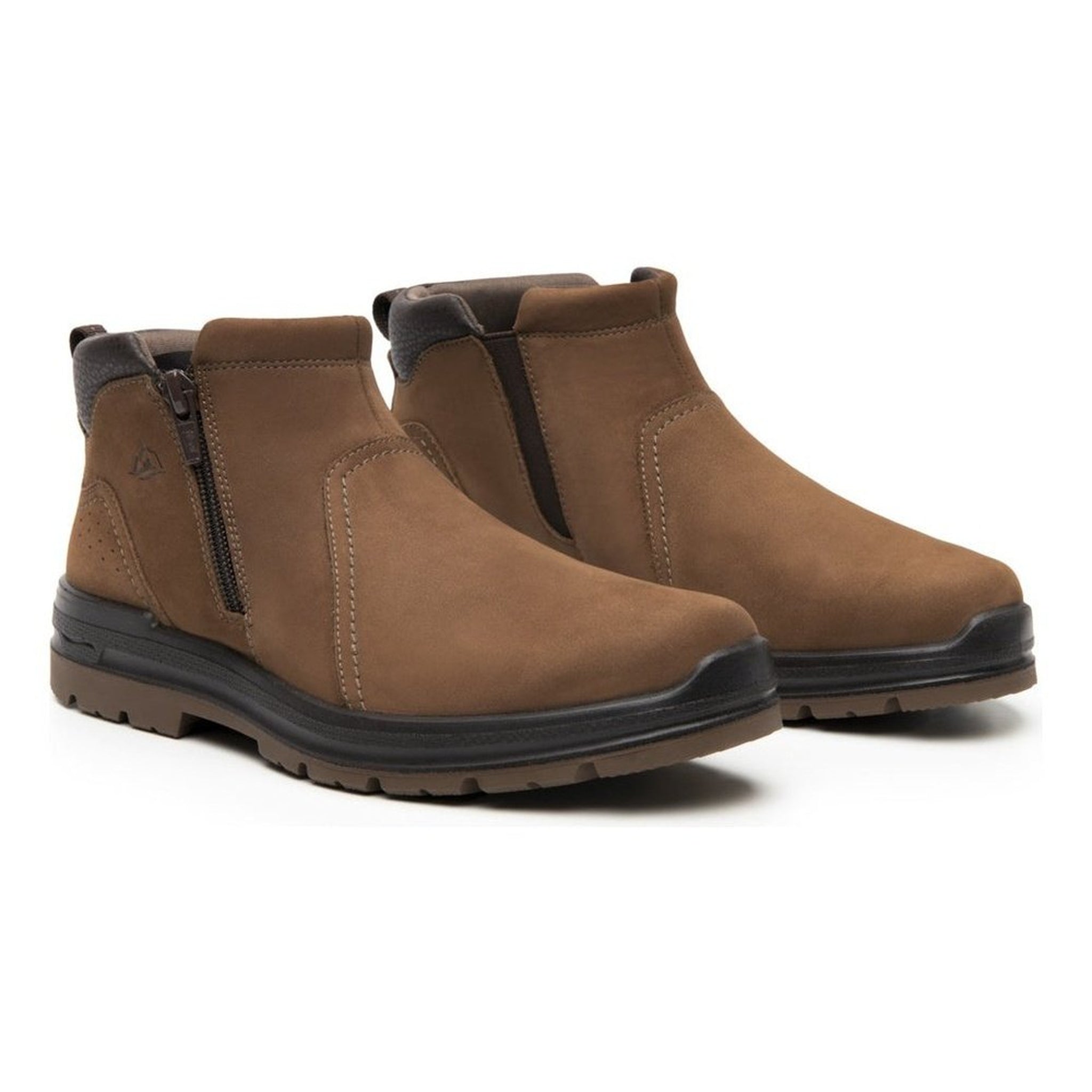 Botines Flexi Country Mujer Piel Nobuck 116805 Camel Cierre