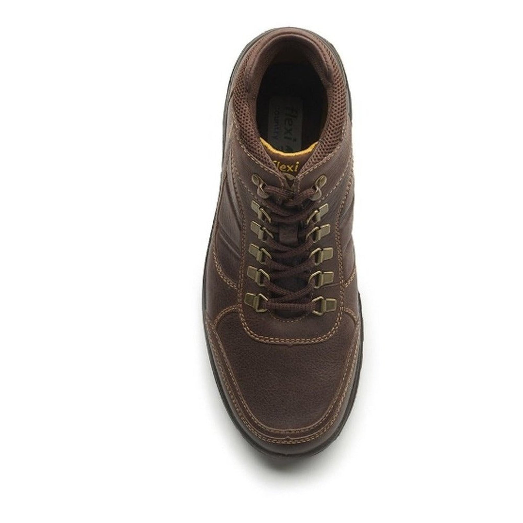 Botas Comodas Hombre Flexi Chocolate 66510 100%originales