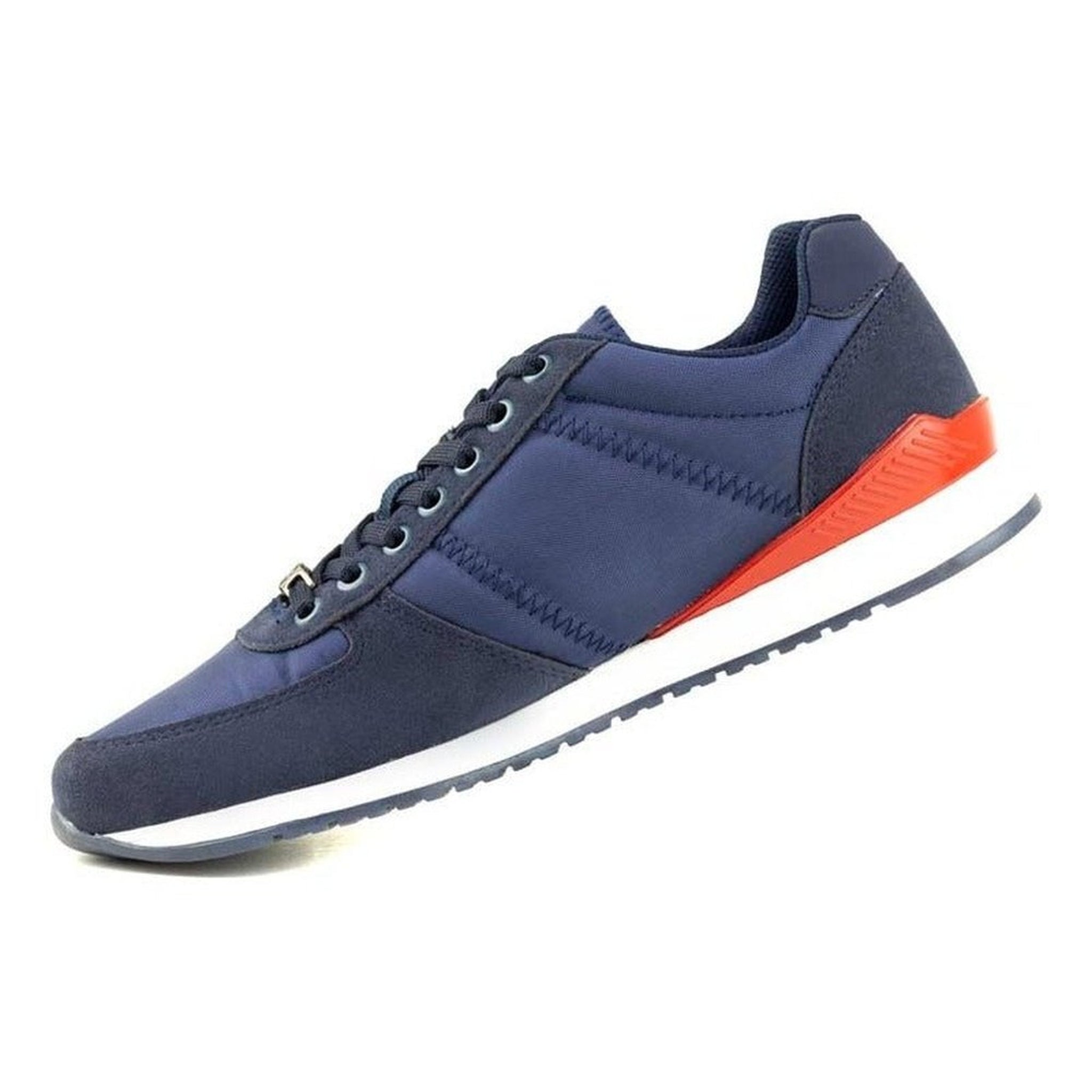 Jeep Tenis Casuales De Hombre Js200 Marino Nobuck Original