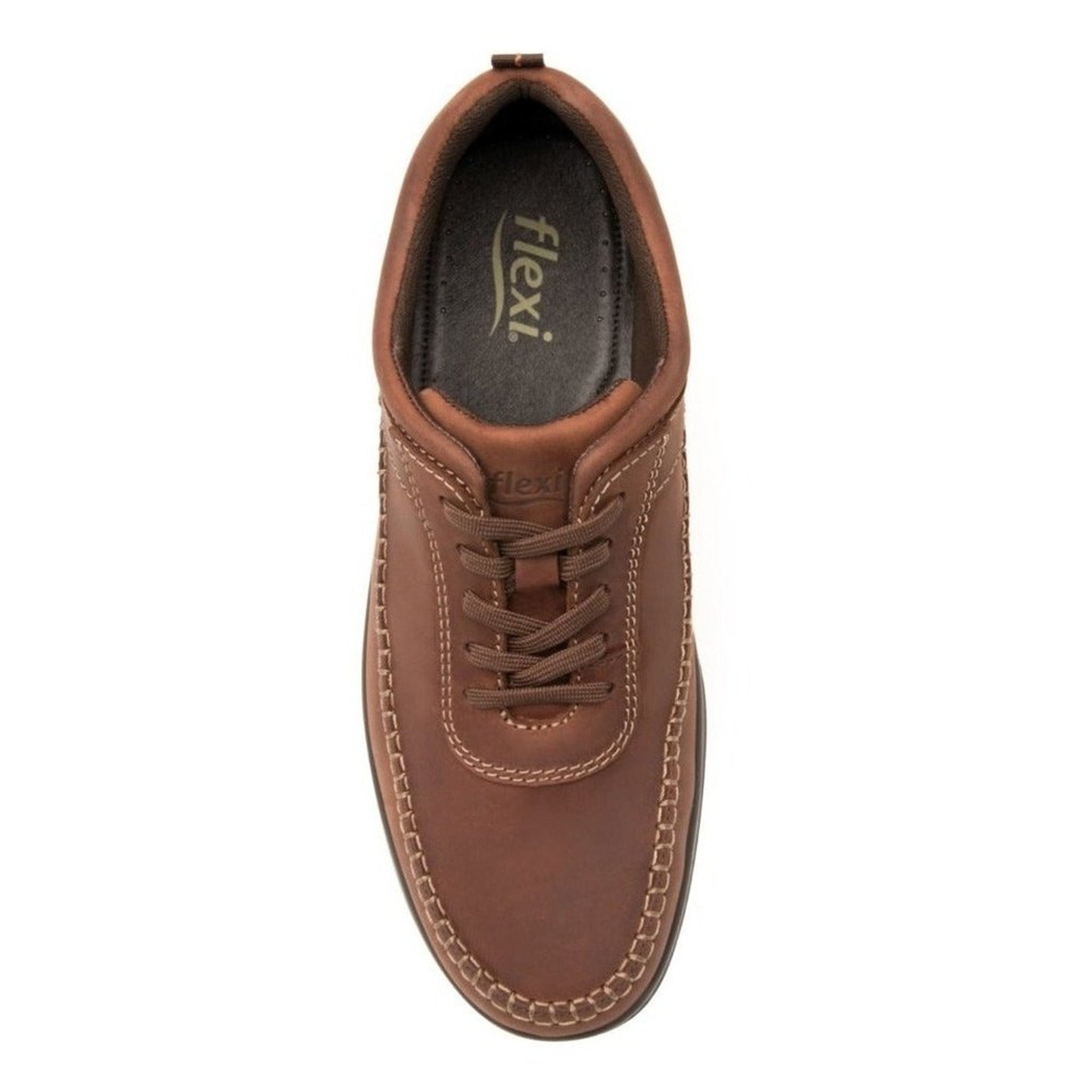 Zapato Flexi Casual Estilo Choclo De Hombre 50812 Tabaco