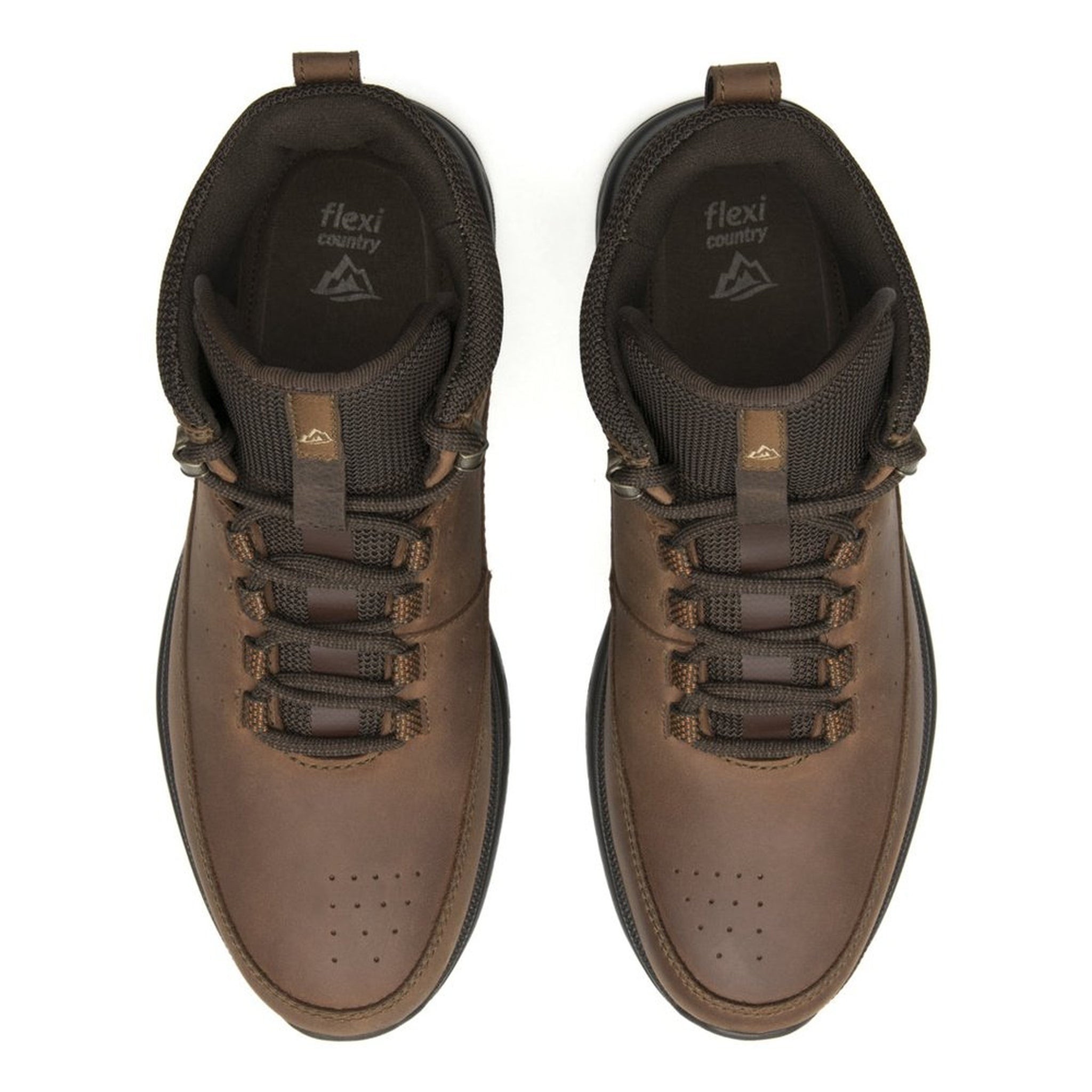 Botin Outdoor Flexi Country Hombre 403010 Brandy Antiderrapa