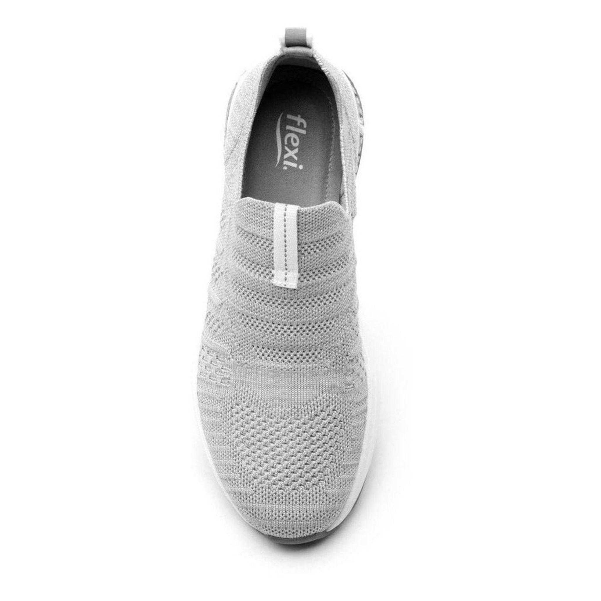Tenis Urbano Flexi Casual De Mujer Suela Ligera 105101 Gris