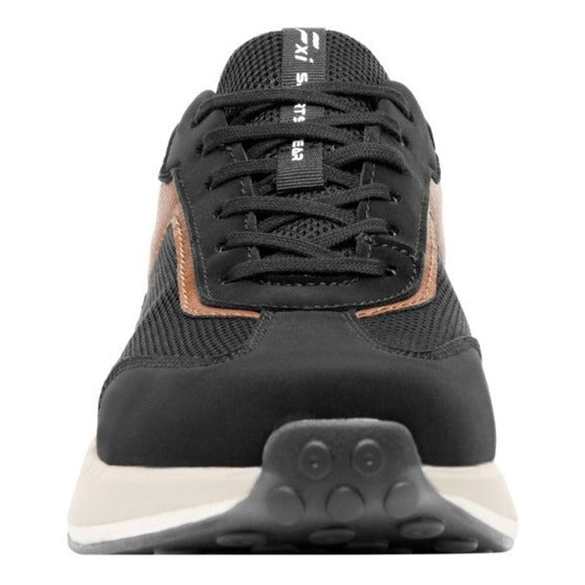 Tenis Clásicos Para Hombre Moda Casuales Flexi 413902 Negro