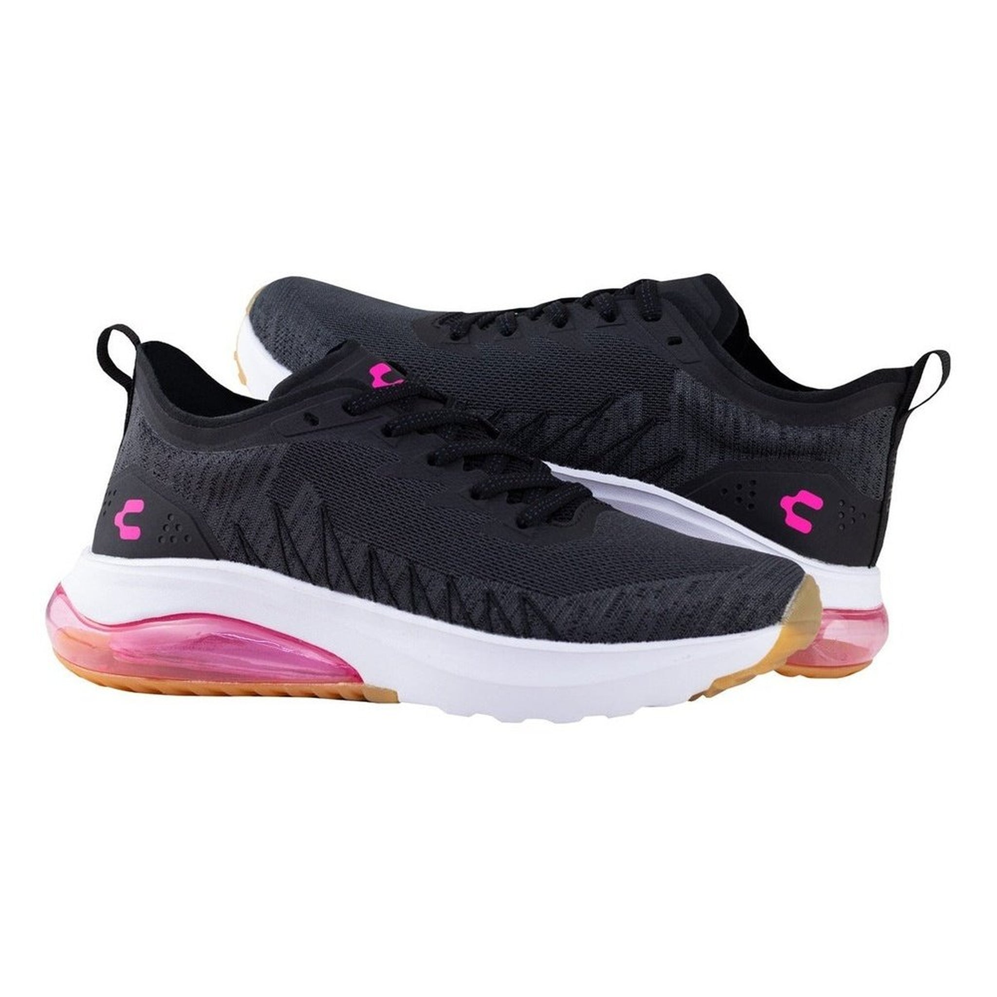 Tenis Mujer Charly Pfx Running Para Correr 1059183 Negro Fiu