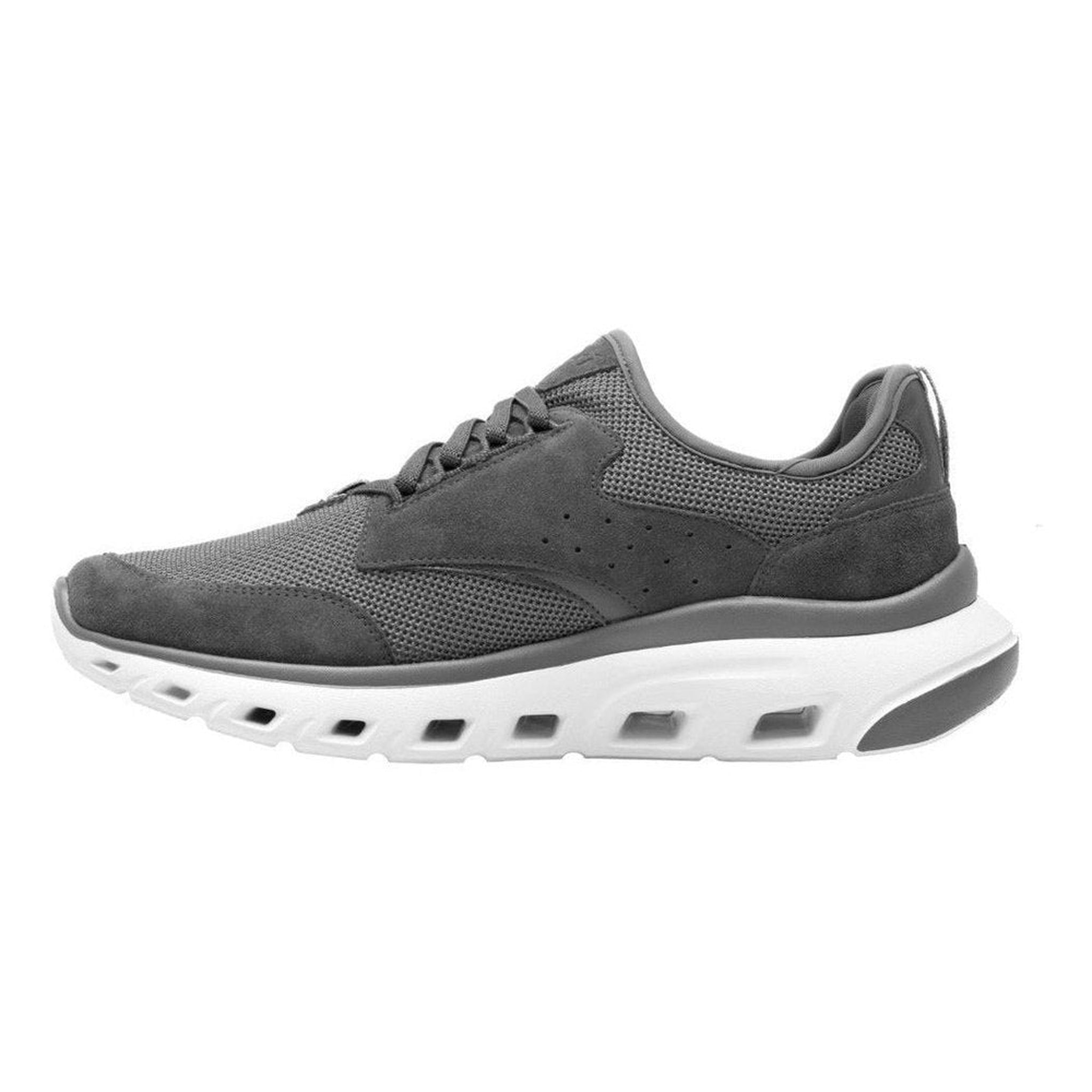 Tenis Urbano Sneakers Flexi 409803 Gris Para Hombre Ligeros