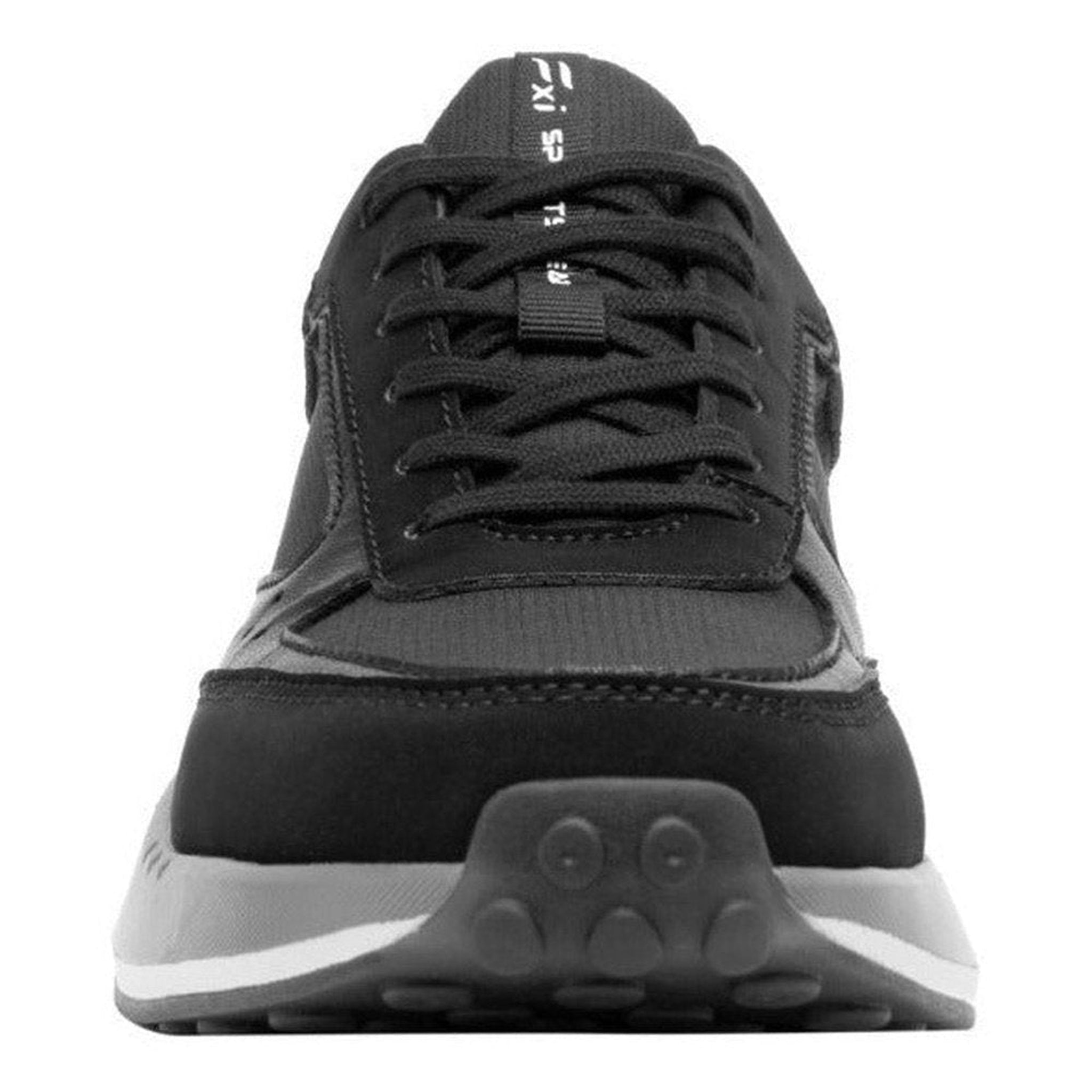 Tenis De Hombre Casual Flexi 413901 Negro Suela Extr Liviana