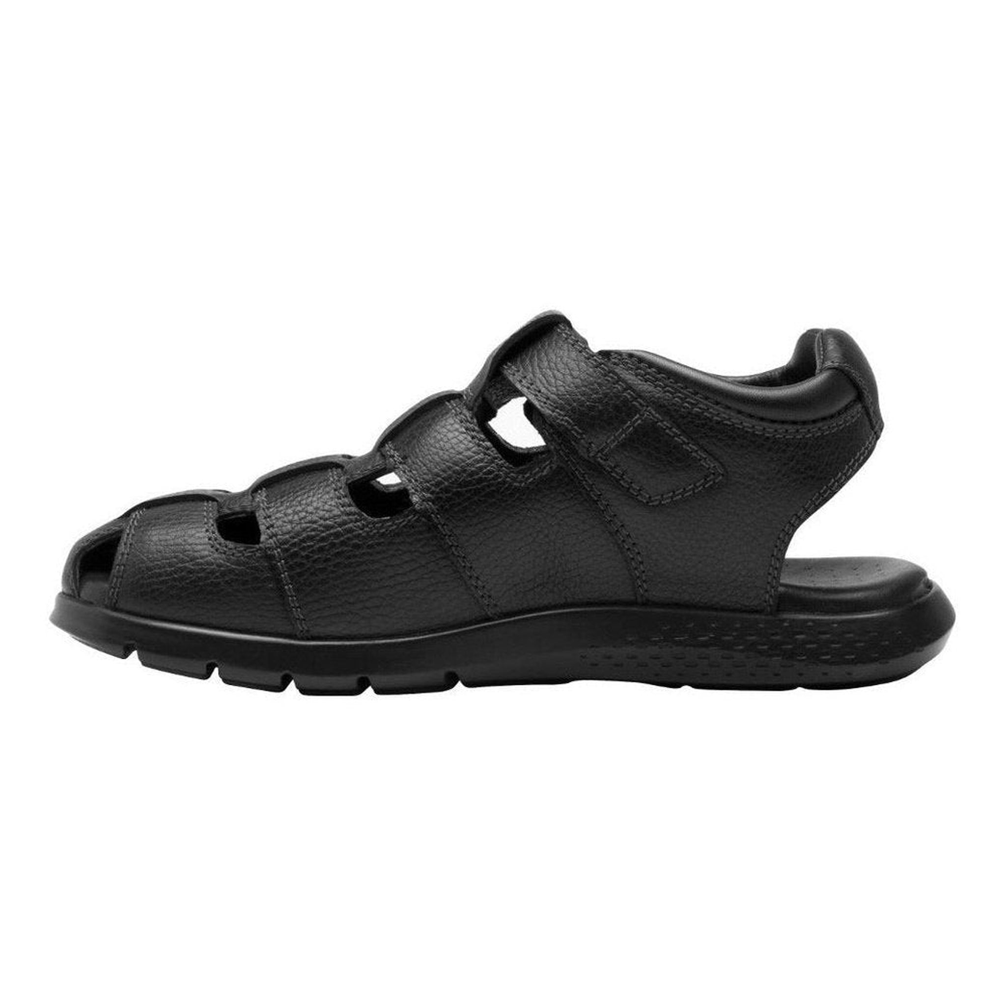 Sandalia Flexi Para Hombre 400015 Negro Comoda Recovery Foam