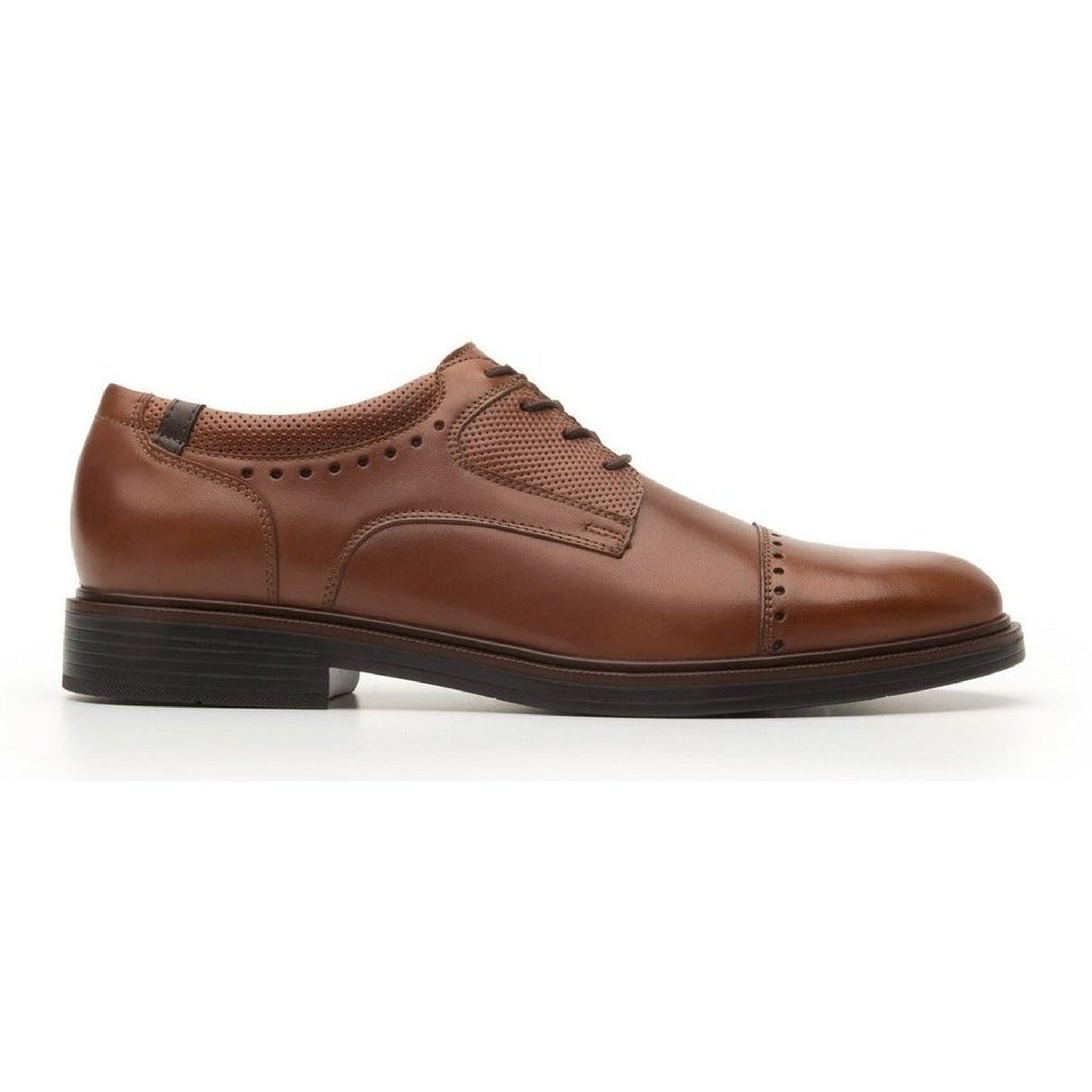 Flexi Hombre Zapatos Vestir Moderno 400102 Tan Originales