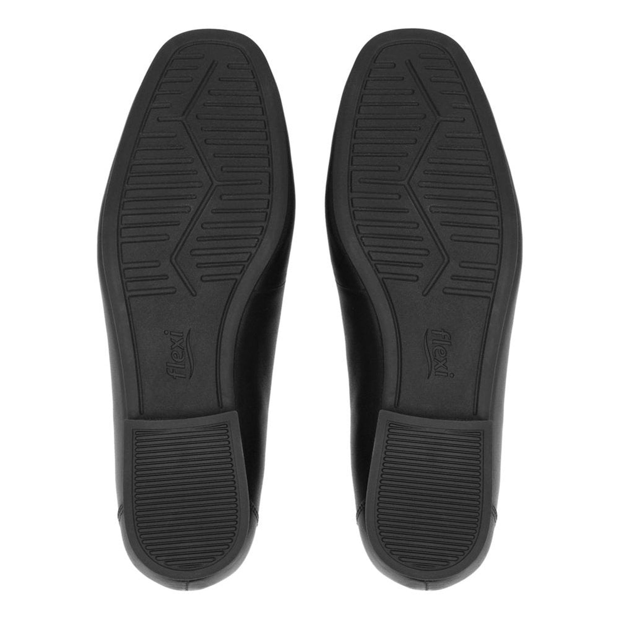 Flats Tipo Ballerina Confort Para Mujer Flexi 119901 Negro