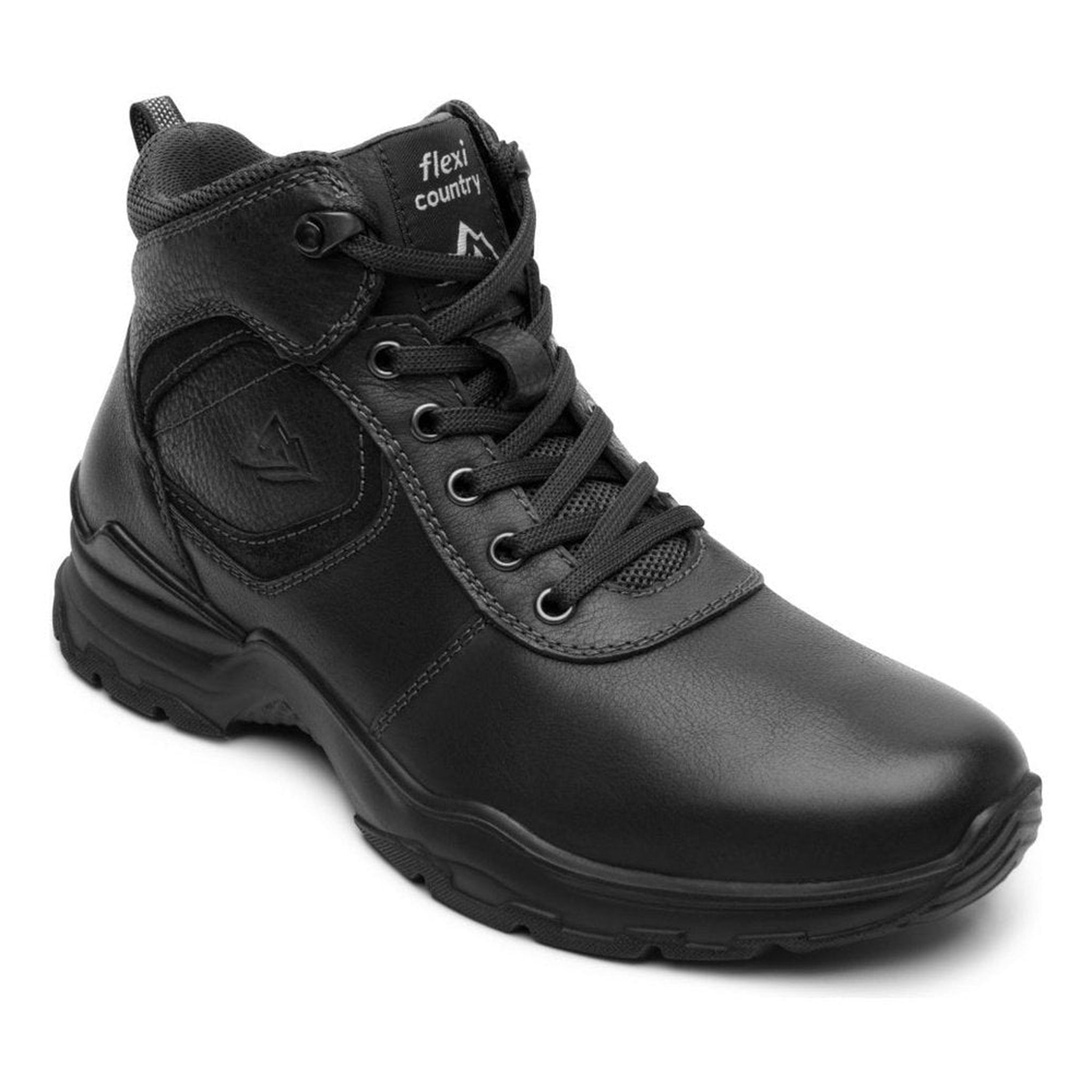 Botines Outdoors Para Hombre Flexi Confort 77817 Negro Moda