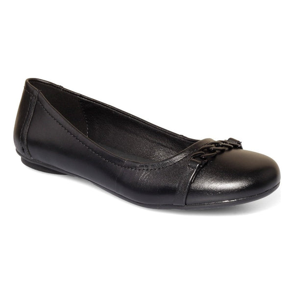 Zapato Flat Casual Para Mujer Flexi Clasico 21221 Negro Moda