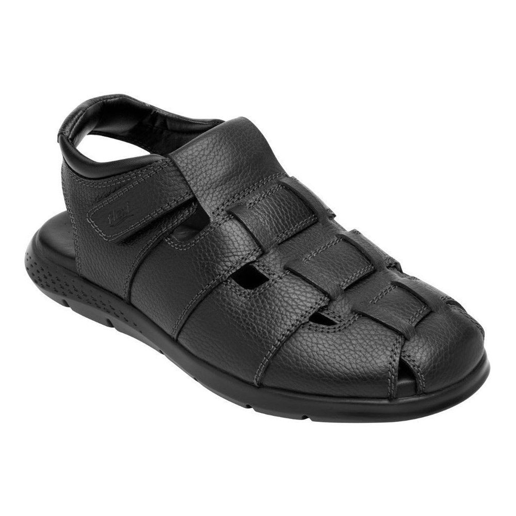 Sandalia Flexi Para Hombre 400015 Negro Comoda Recovery Foam