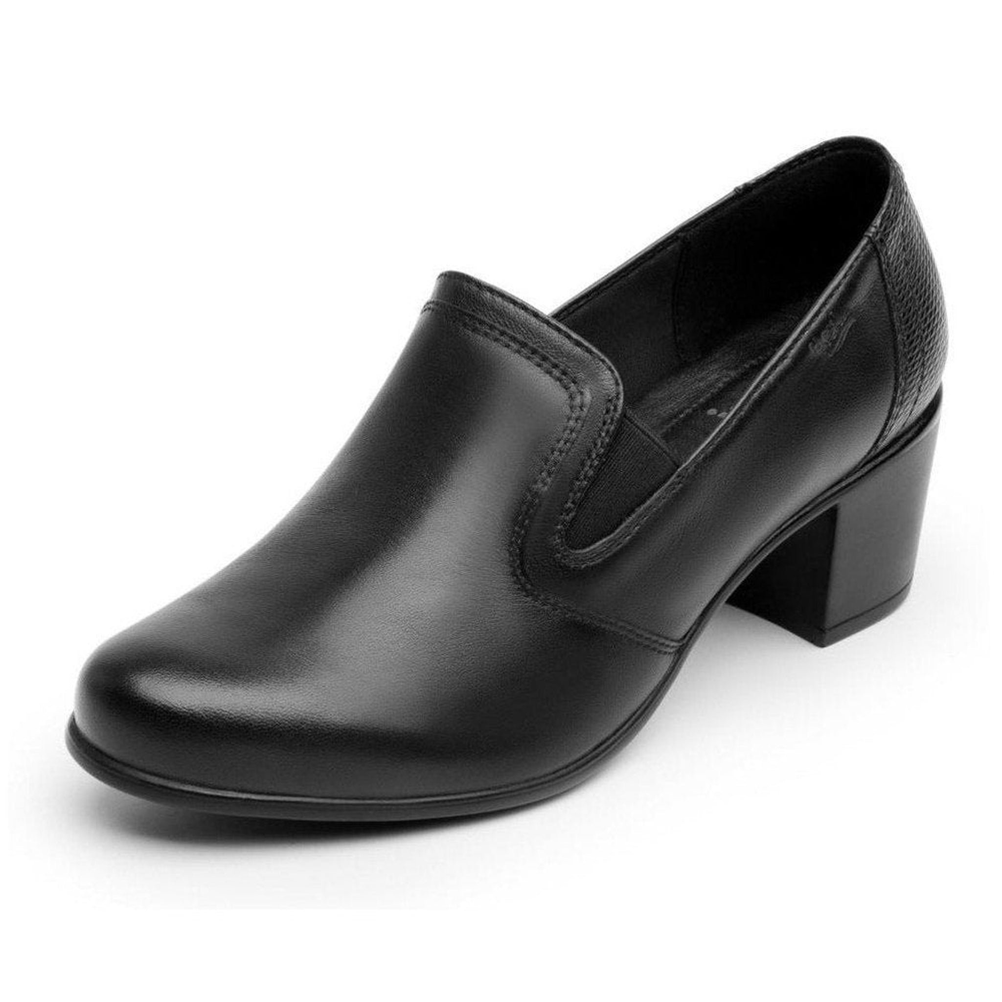 Zapato Tacón Casual Para Mujer Flexi 110401 Negro Original