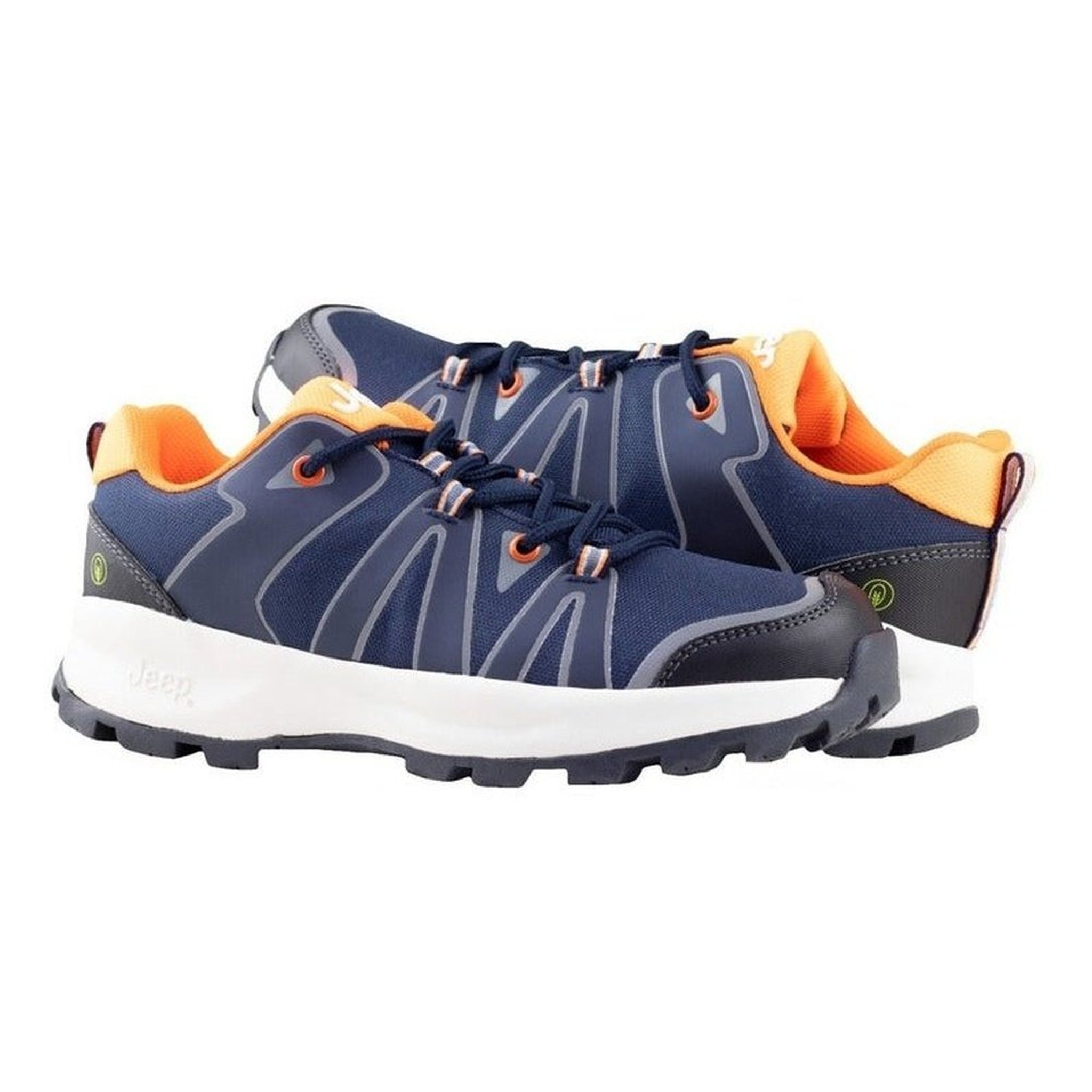 Tenis Outdoor Jeep De Hombre Urbanos 18550 Marino Naranja