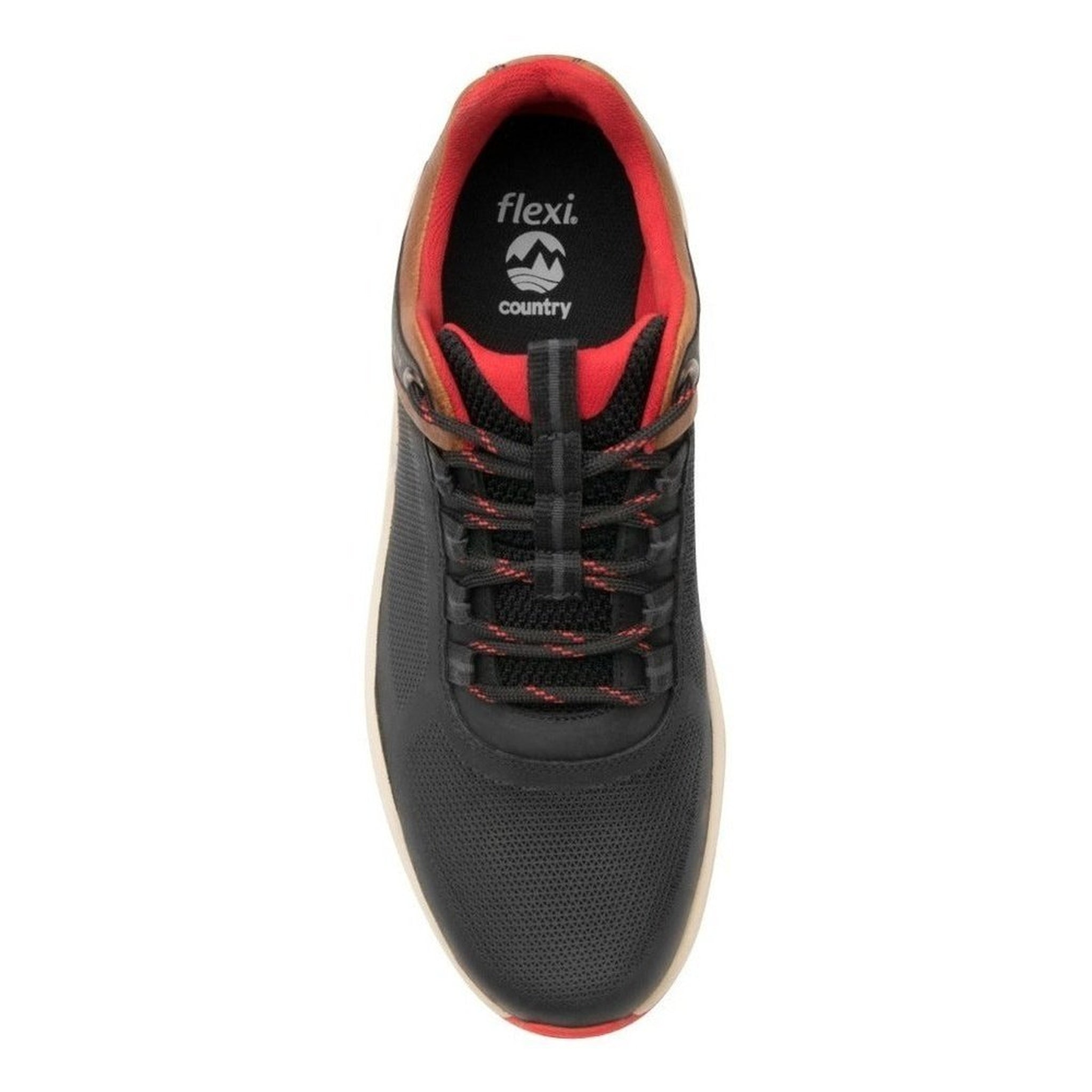 Zapatos Outdoor Flexi Country Modernos Hombre 410903 Negro