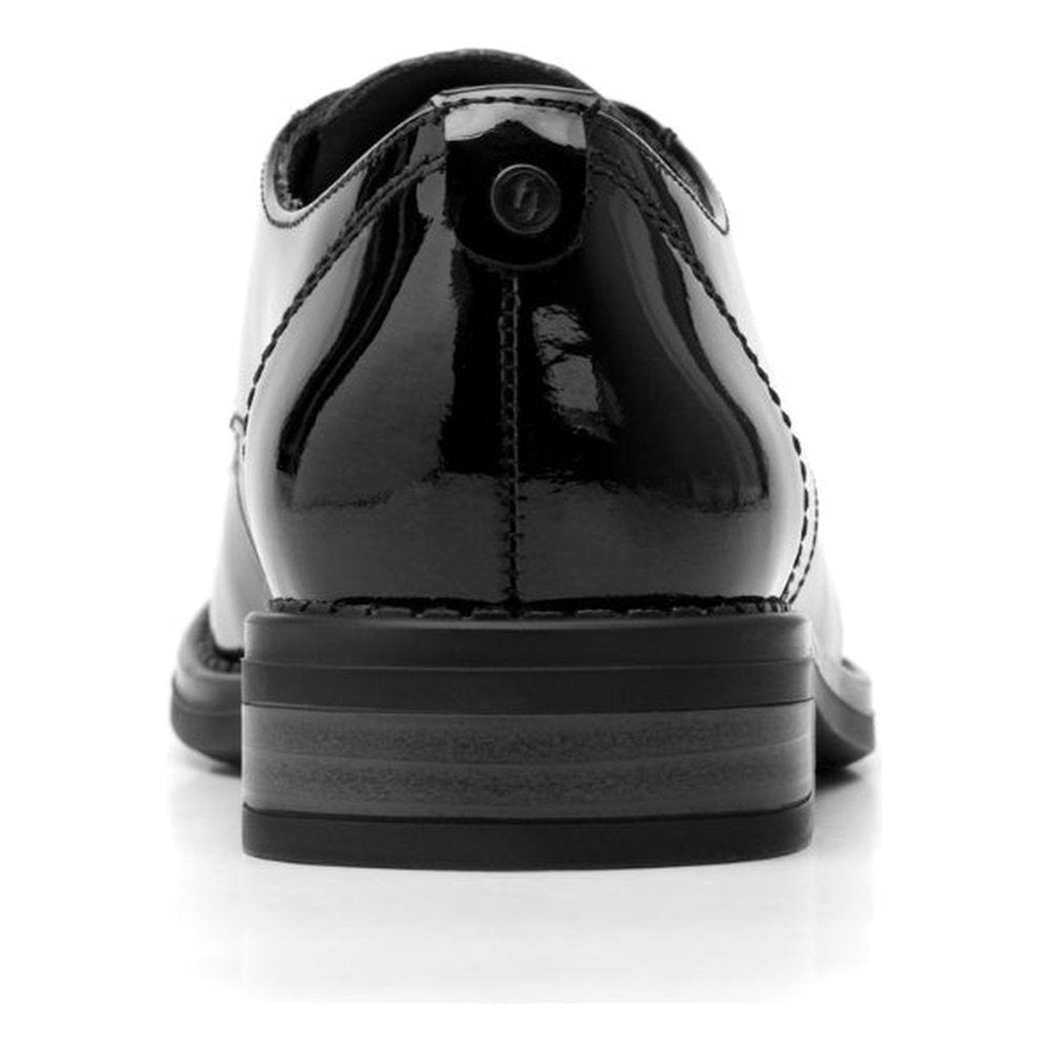 Zapato Escolar De Charol Flexi 126901 Negro Derby Original
