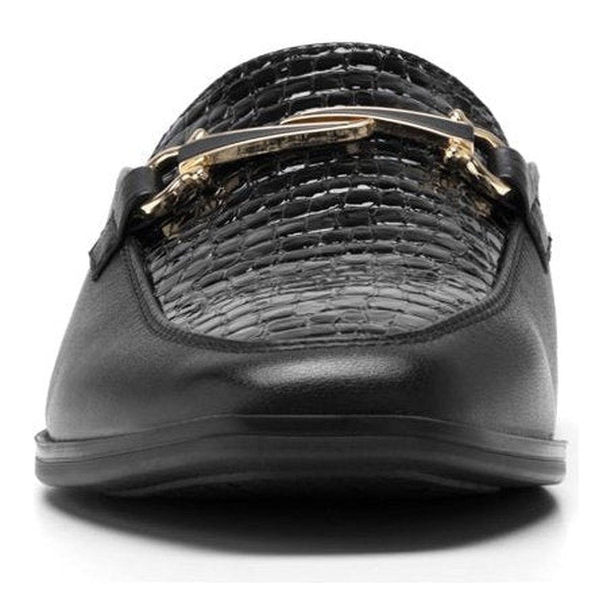 Flats Abierto Mujer Flexi Tipo Slipper 126603 Negro Hebilla
