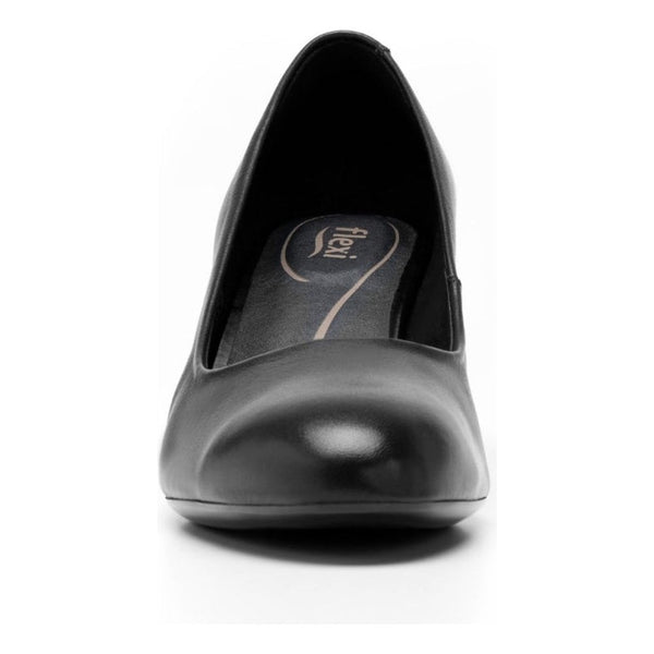 Zapato De Tacon Mujer Flexi Negro 124401 Moderno Livianos