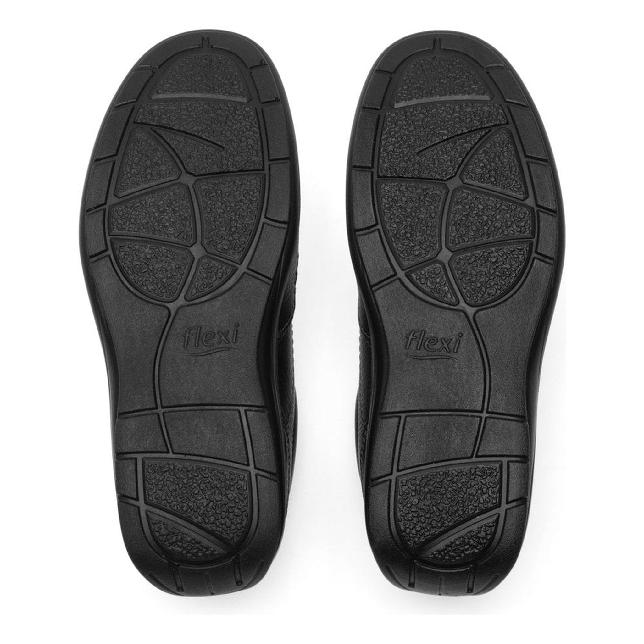 Zapato Derby Flexi Para Hombre Con Broche 415901 Negro Moda