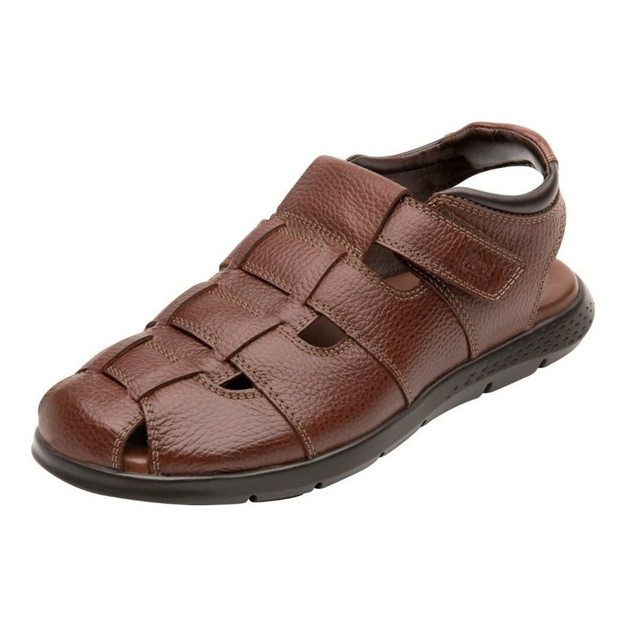 Sandalia Flexi Para Hombre De Piel 400015 Caoba Recovery Foa