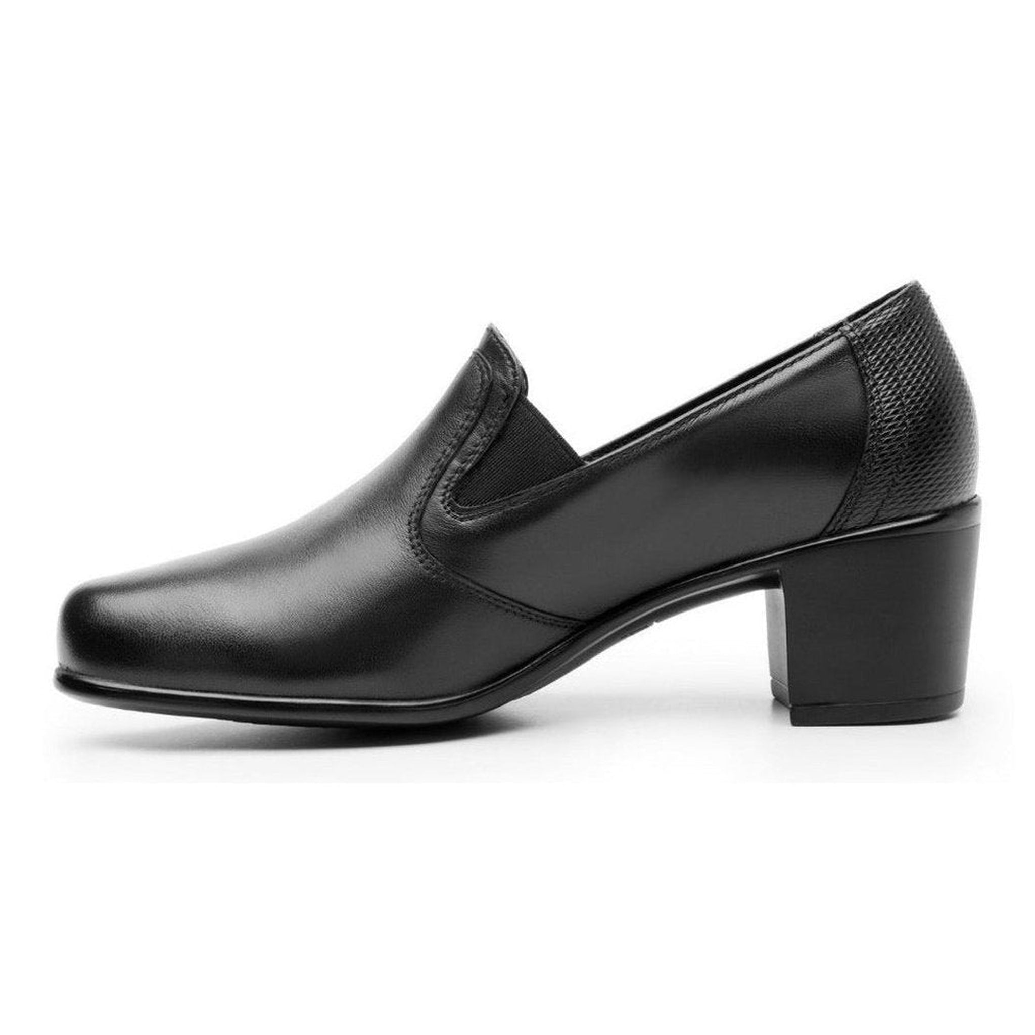 Zapato Tacón Casual Para Mujer Flexi 110401 Negro Original