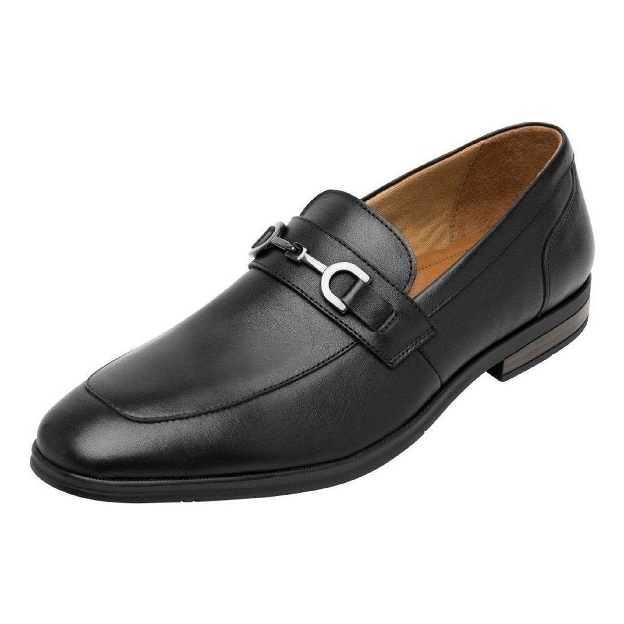 Mocasin Negro Clasico Vestir De Hombre Flexi Loafer 413603