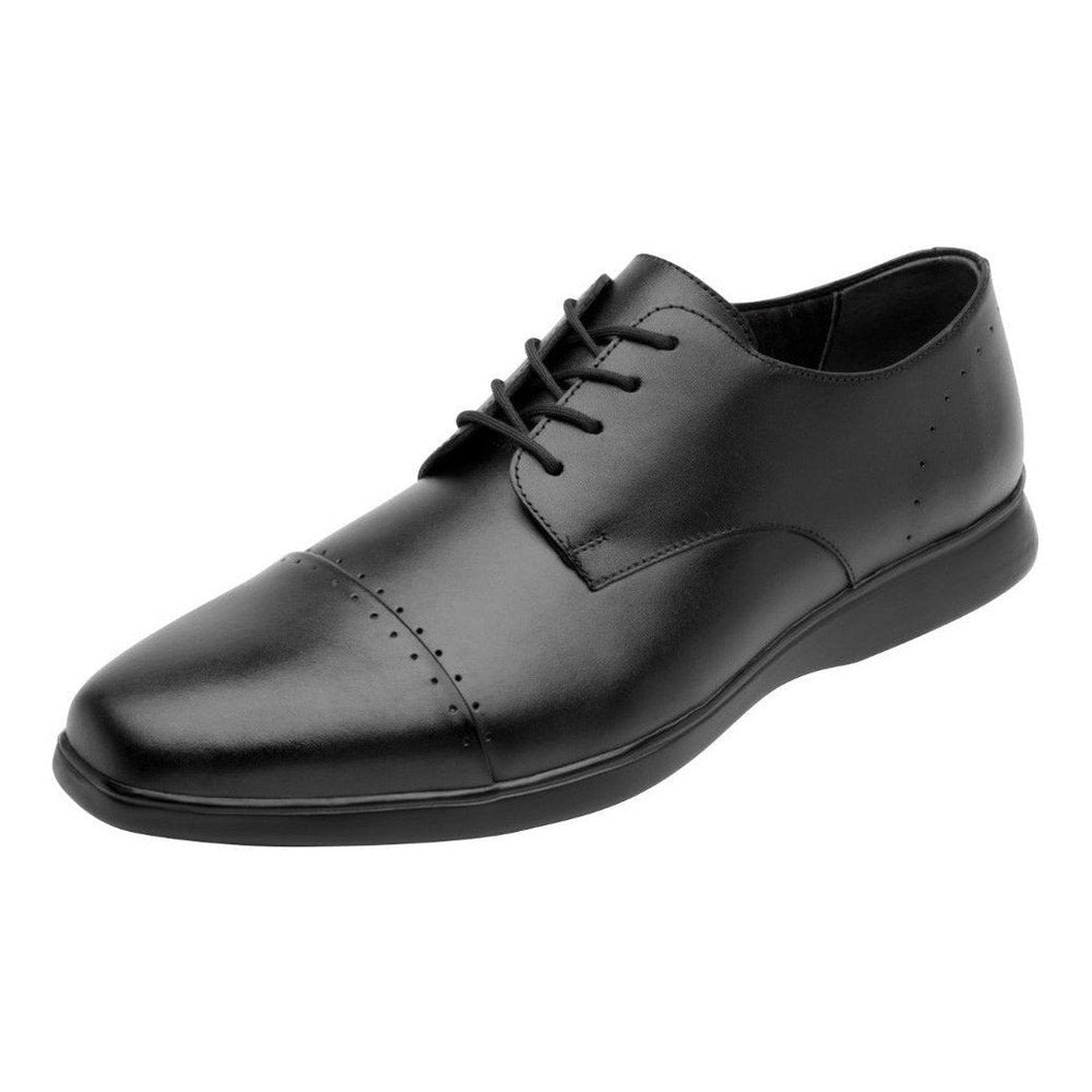 Zapato Derby De Hombre Flexi Flowtek Liso Derby 409903 Negro