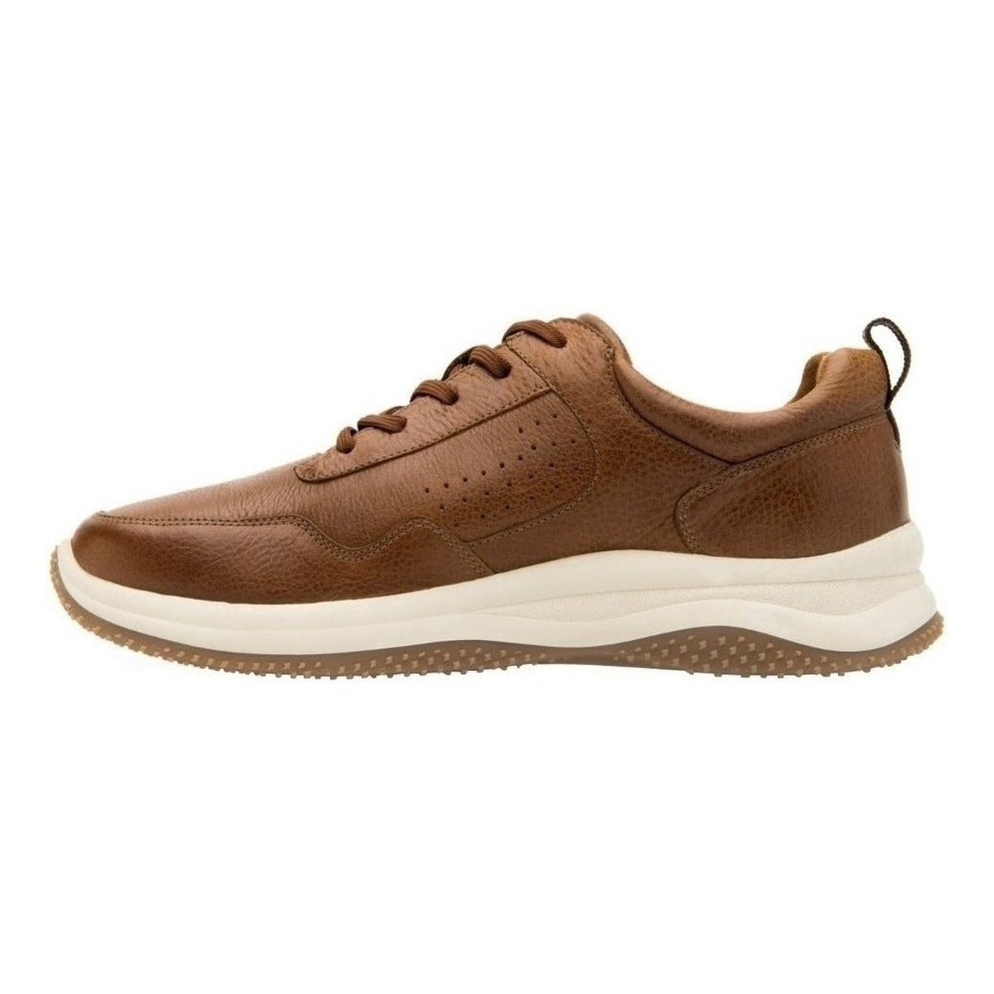 Tenis Urbano Flexi Para Hombre De Piel 410701 Tan Original