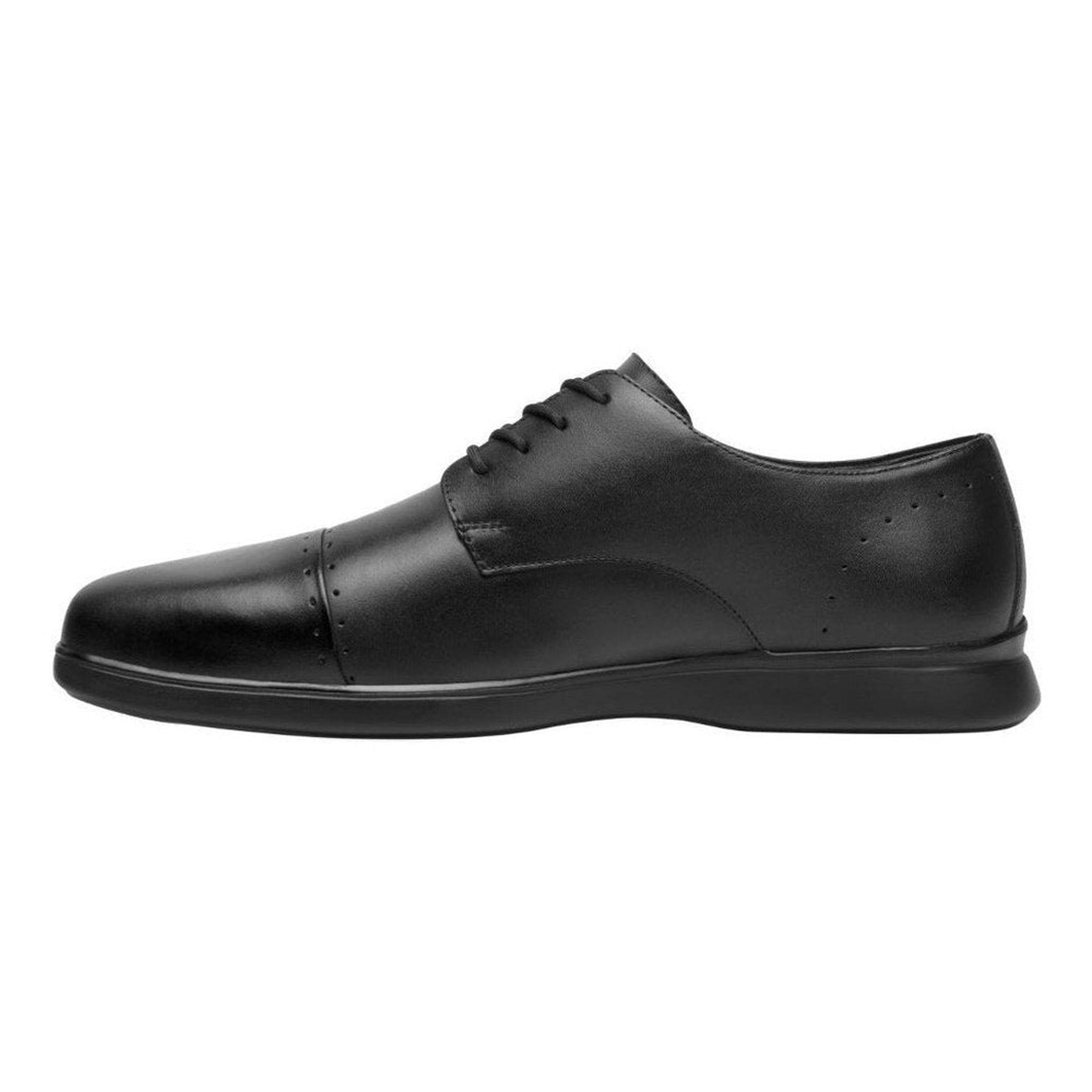 Zapato Derby De Hombre Flexi Flowtek Liso Derby 409903 Negro