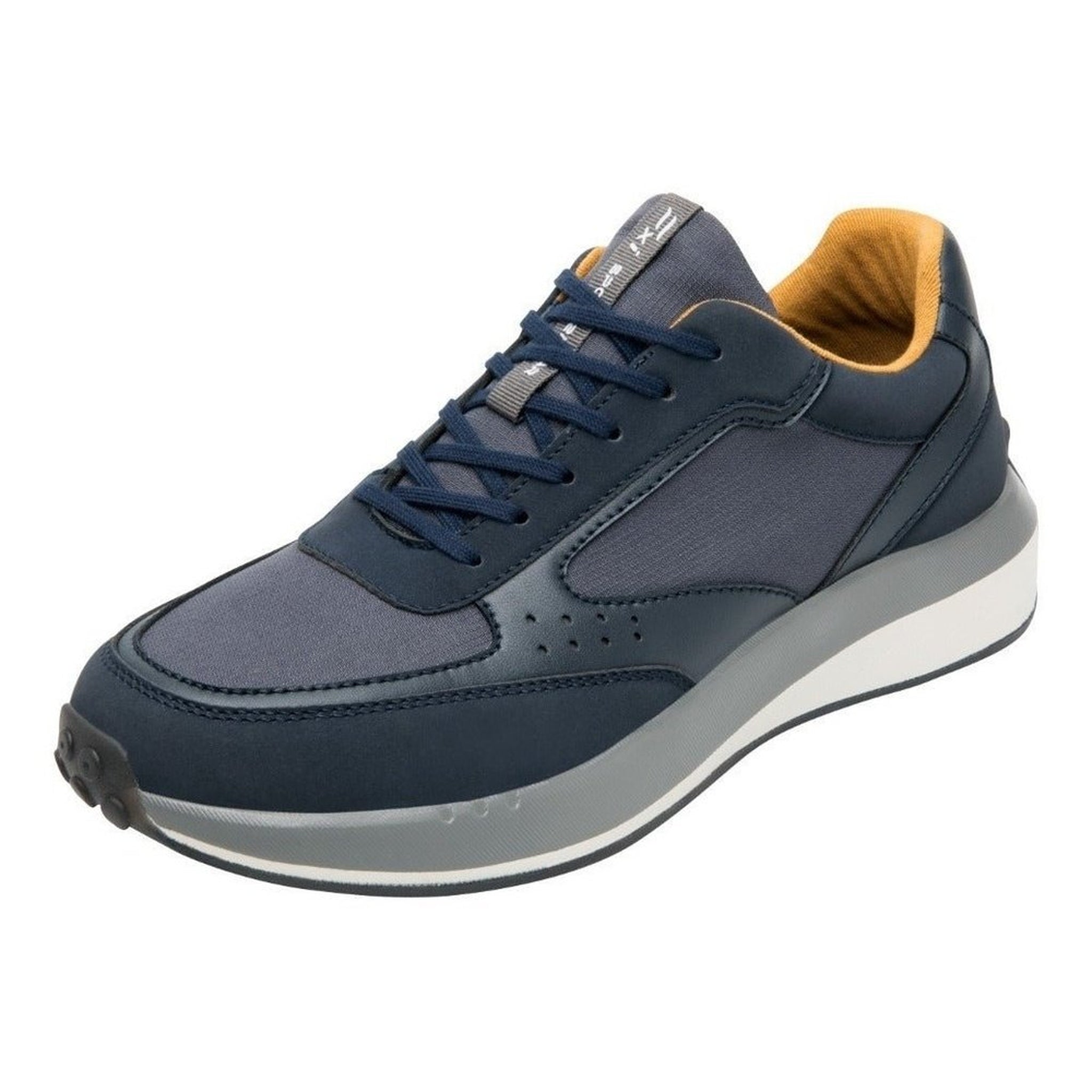 Tenis Casual De Hombre Flexi 413901 Azul Extra Comodo Sintet