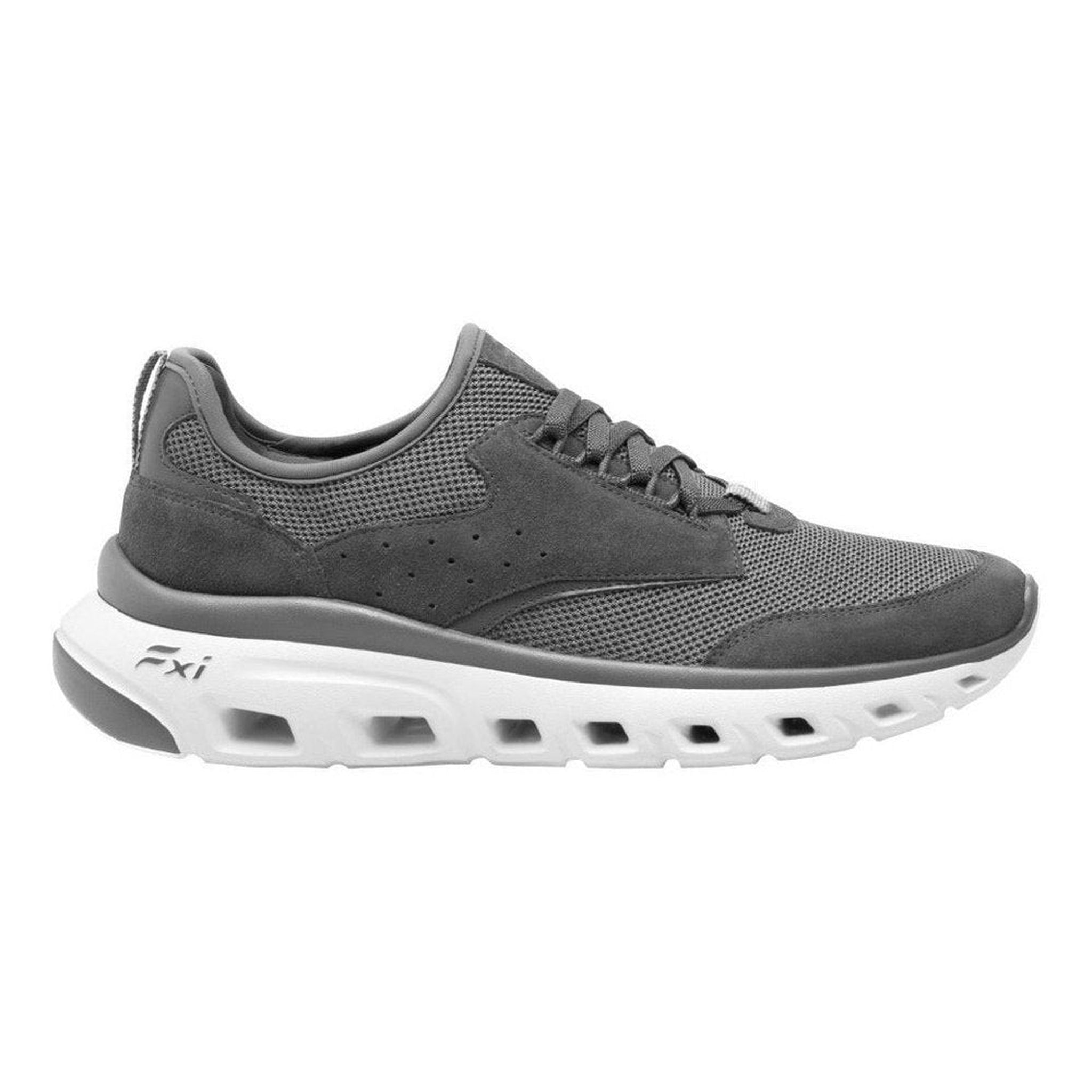 Tenis Urbano Sneakers Flexi 409803 Gris Para Hombre Ligeros