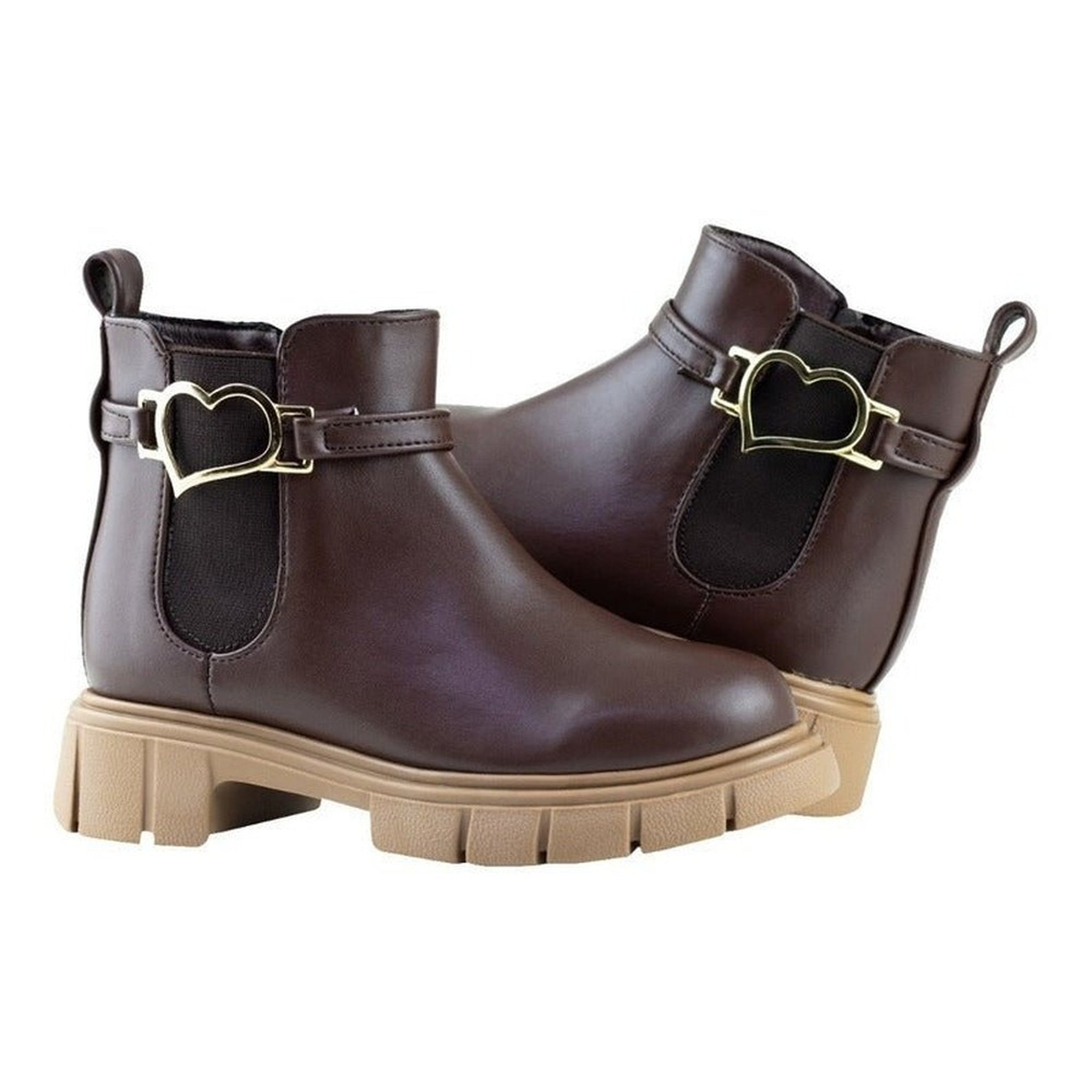 Botines Clasicos Moderno Karsten 34001-2-b Choc Urbano 22-26