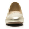 Zapatos Flexi Para Mujer Con Tacon Oro Confort 127002 Moda