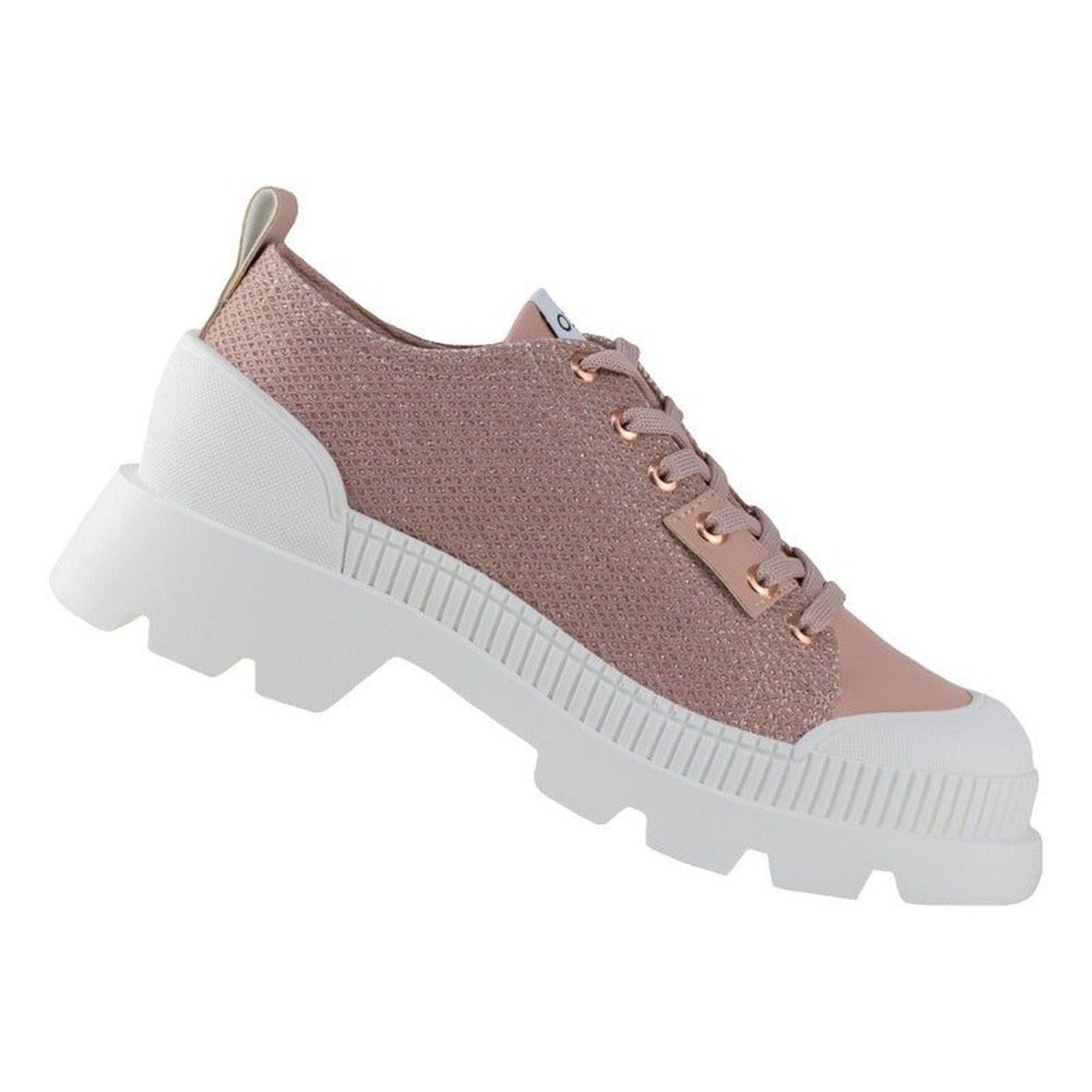 Tenis Para Mujer Urbano Plataforma Capa De Ozono 651701 Rosa