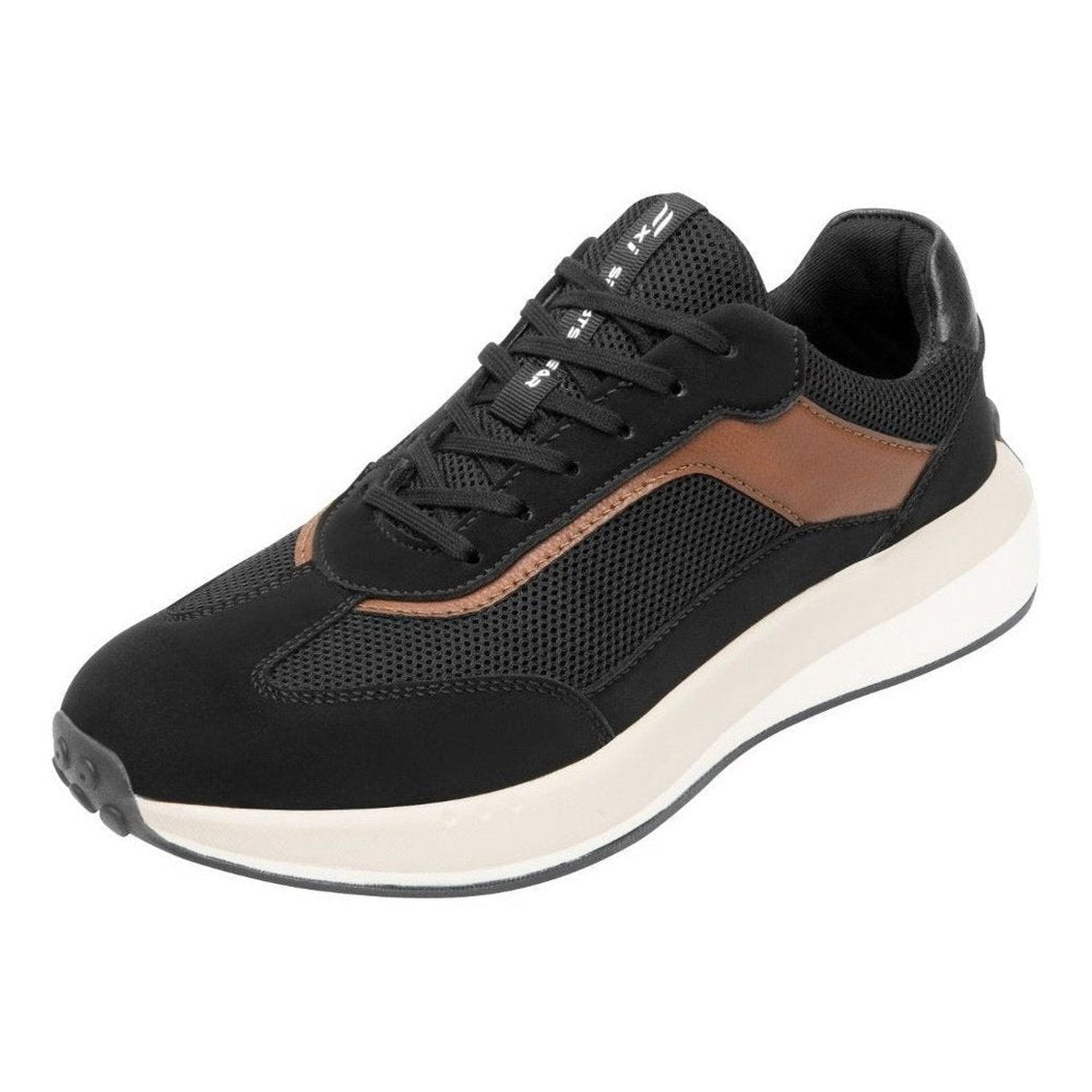 Tenis Clásicos Para Hombre Moda Casuales Flexi 413902 Negro