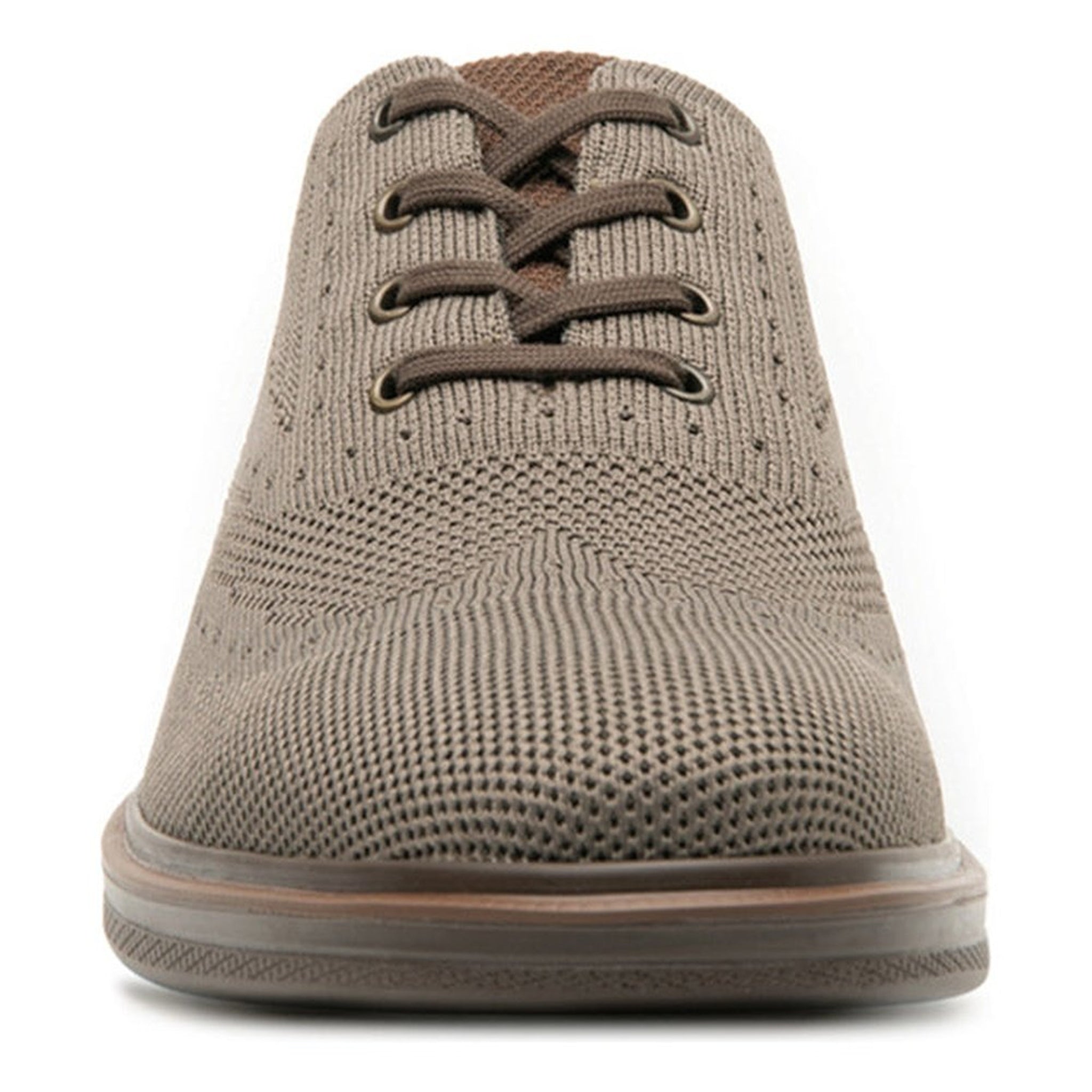 Zapato Flexi Hombre Oxford Para 413104 Taupe Tejido Textil~