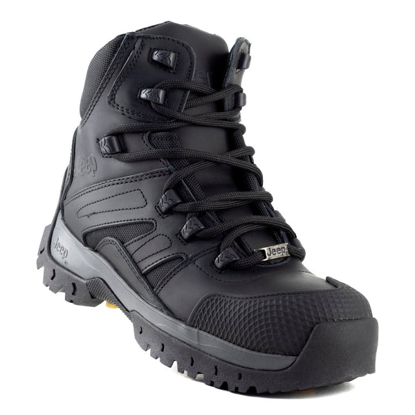 Bota Industrial Dieléctrica Tipo II + III PP+D Caballero Jeep 3567 Negro