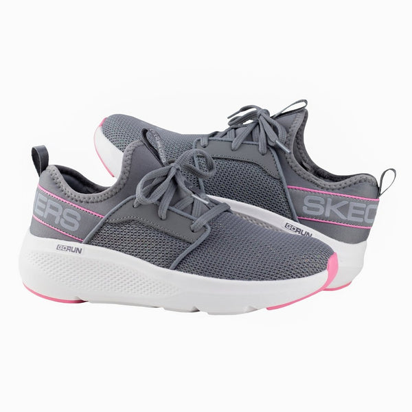 Tenis Skechers GoRun Elevate Dama 128336x Gris Rosa