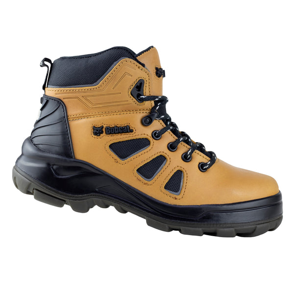 Bota Industrial Dieléctrica Tipo II + III PP+D Dama Bobcat Trench B1400 Crazy Miel