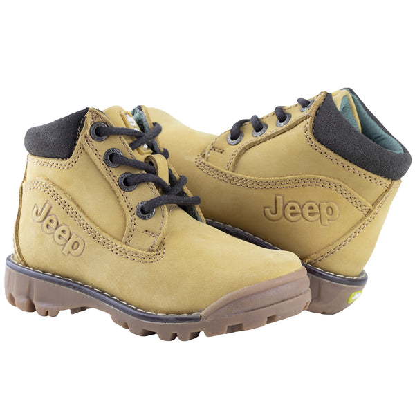 Bota Casual Niño Jeep Commander 15522 Nobuck Miel