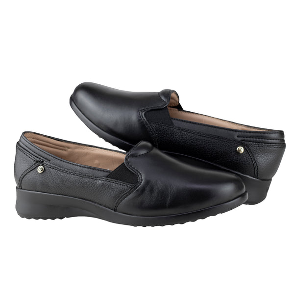 Zapato Mocasín Dama Jarking 13000 Borrego Negro