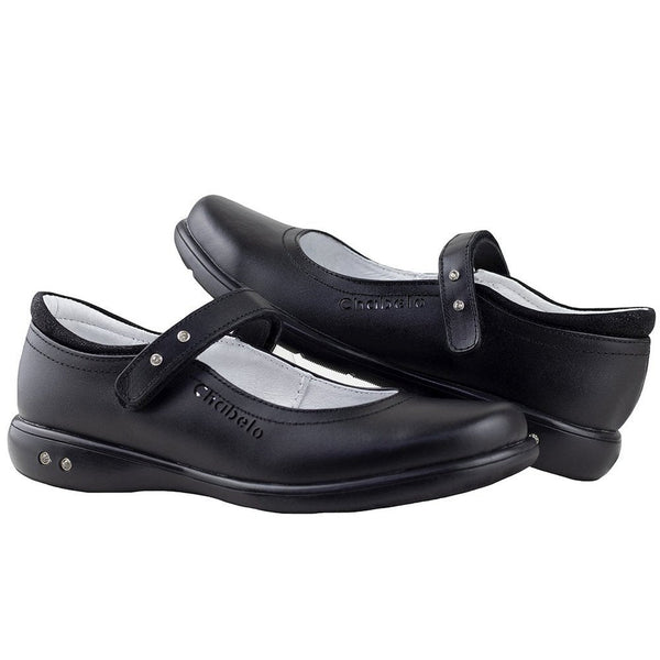 Zapato Escolar Niña Chabelo C23-B Negro 21.5-26