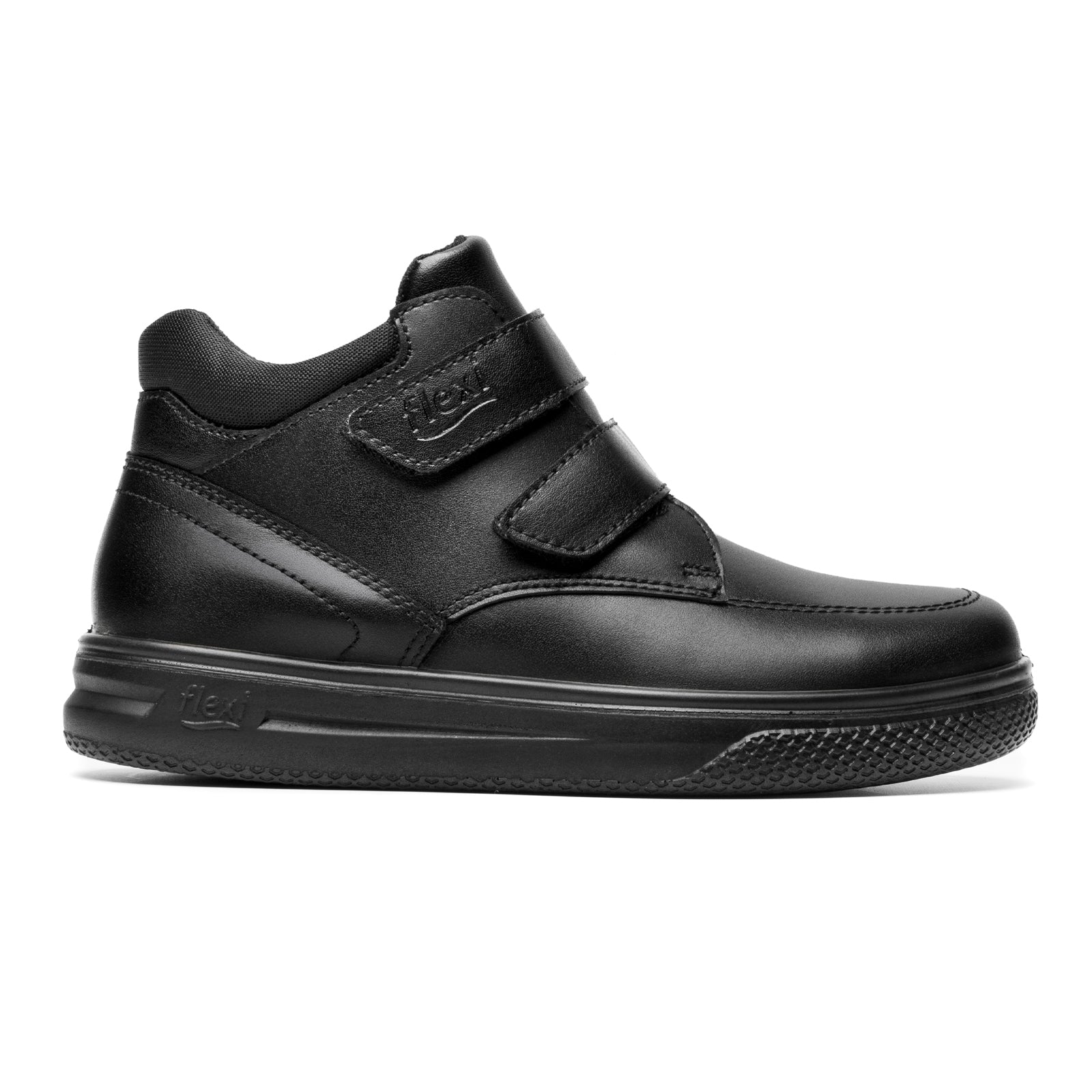 Botín Escolar Ajuste Velcro Para Niño 402018 Negro