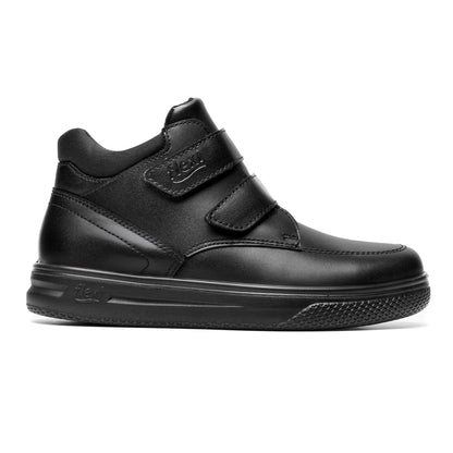 Botín Escolar Ajuste Velcro Para Niño 402018 Negro
