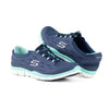 Tenis Skechers Sports Full Circle Dama 22604 Azul Verde