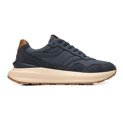 Tenis Confort Chunky Casual Para Caballero Flexi 420903 Azul